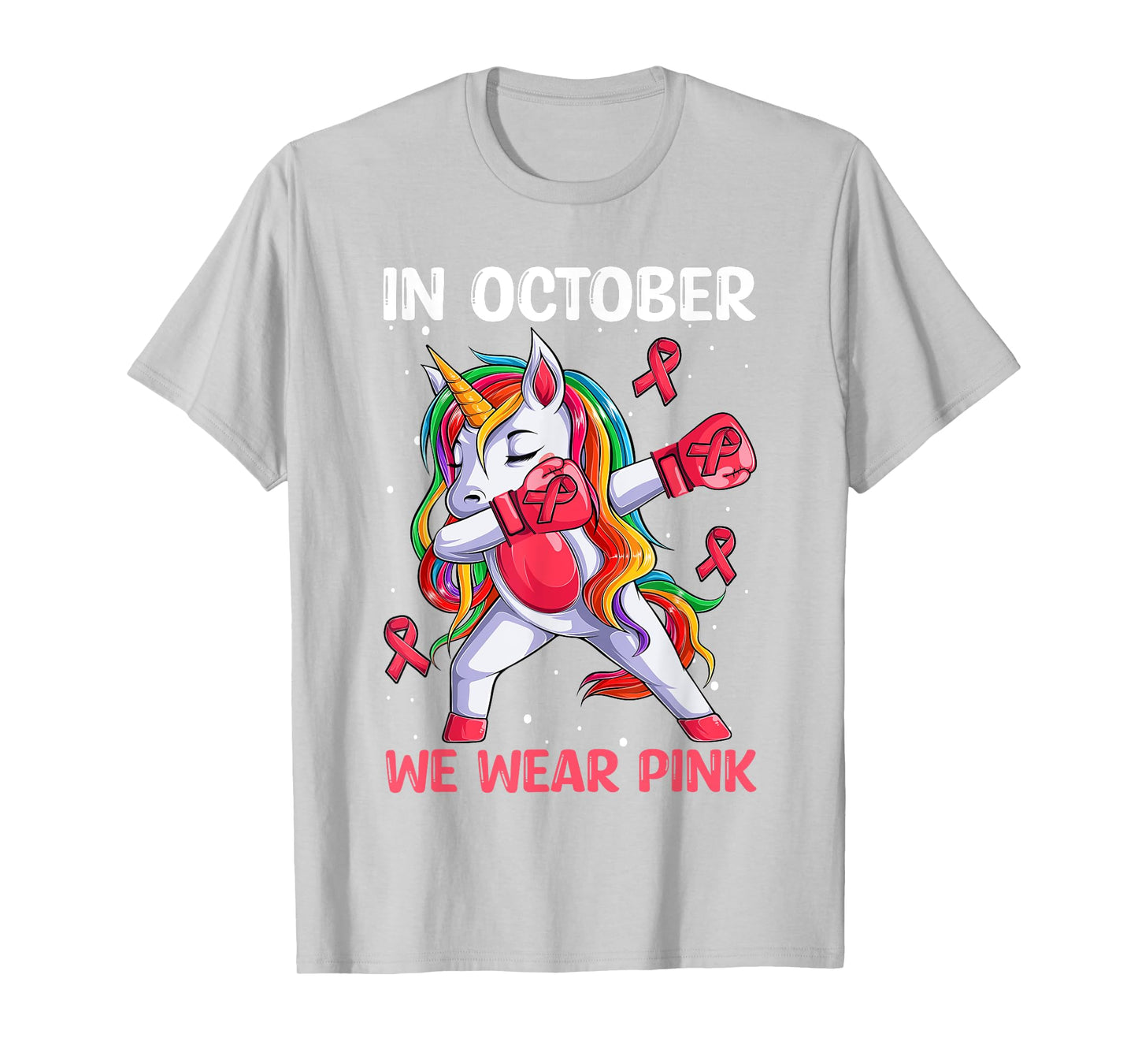 girls breast cancer shirts for women kids toddlers T-Shirt