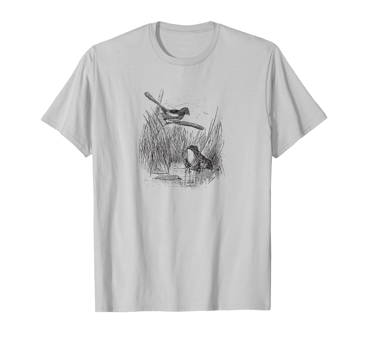 Vintage Frog and the Bird T-Shirt