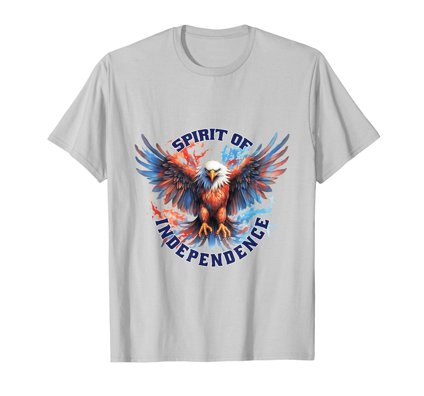 Eagle Bird Flying Illustration T-Shirt