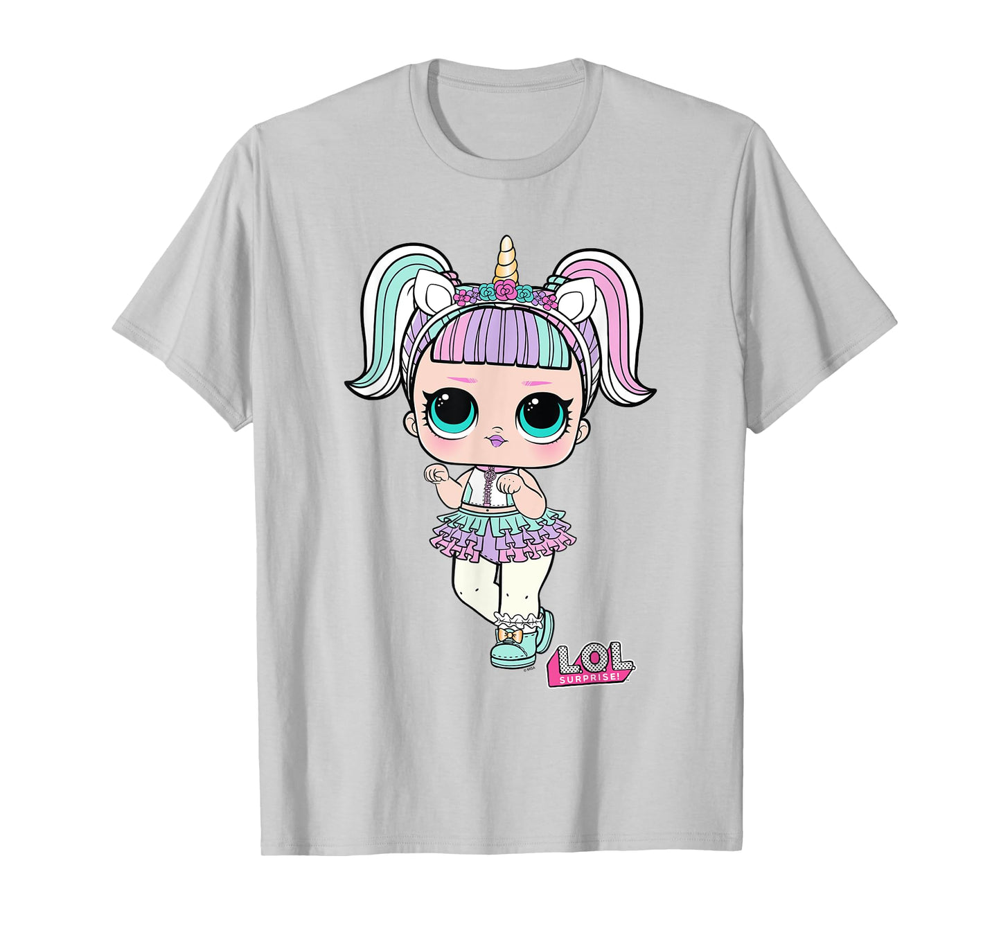 LOL Surprise Cute Unicorn Doll Pose Big Full Body Portrait T-Shirt