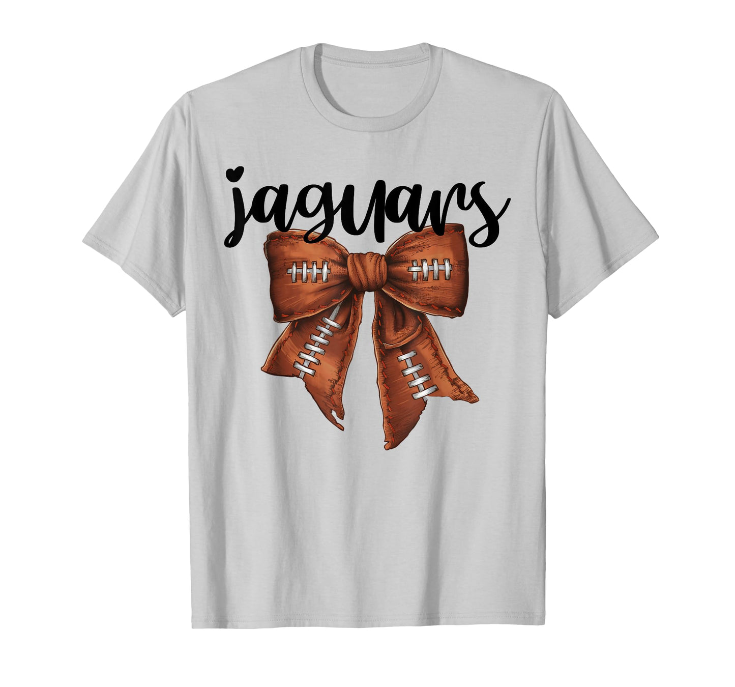 Jaguars Football Bow School Spirit Team Mascot Game Night T-Shirt