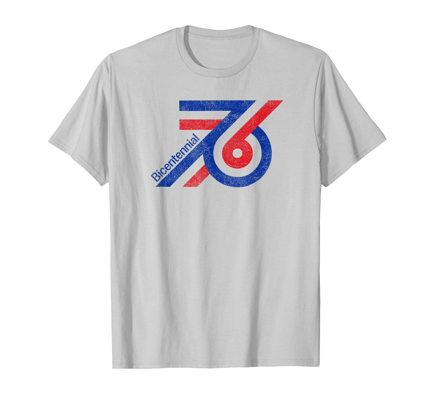 Bicentennial '76 Tee Patriotic Mens Womens Throwback USA T-Shirt - T-Shirt | Ash