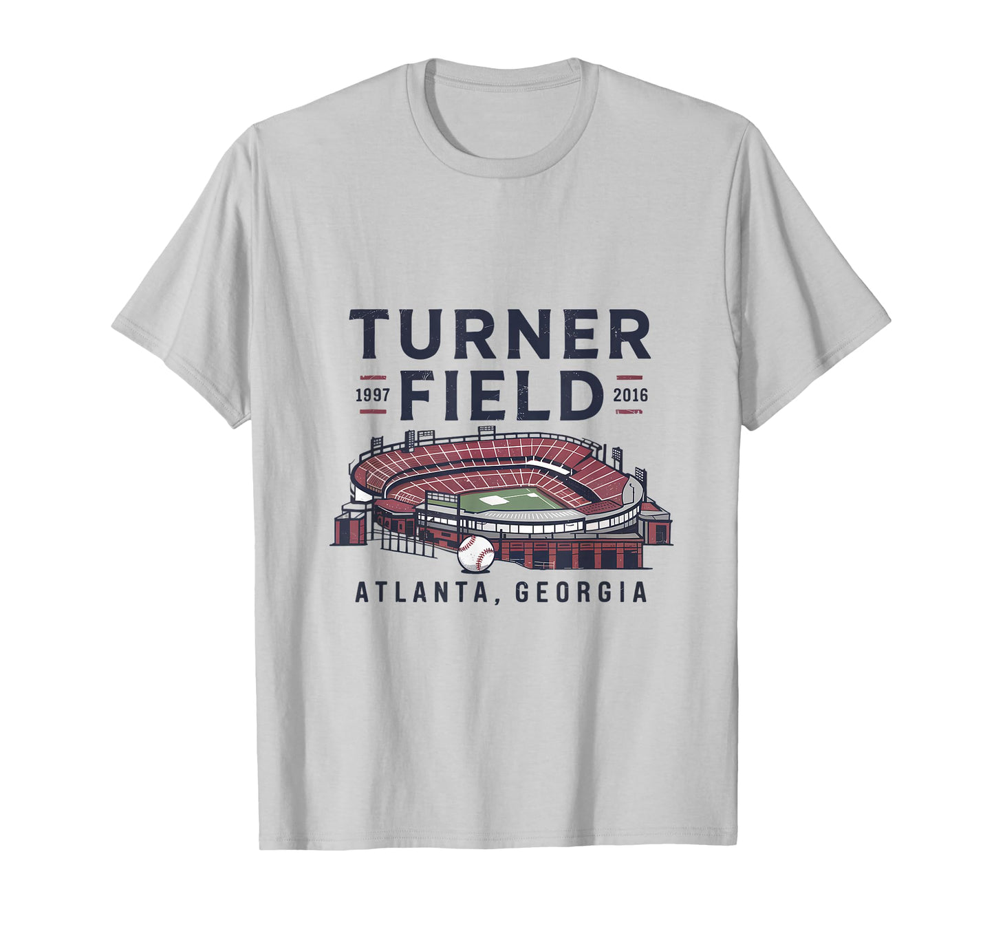 Turner Field Atlanta Georgia Tribute 1997 2016 T-Shirt