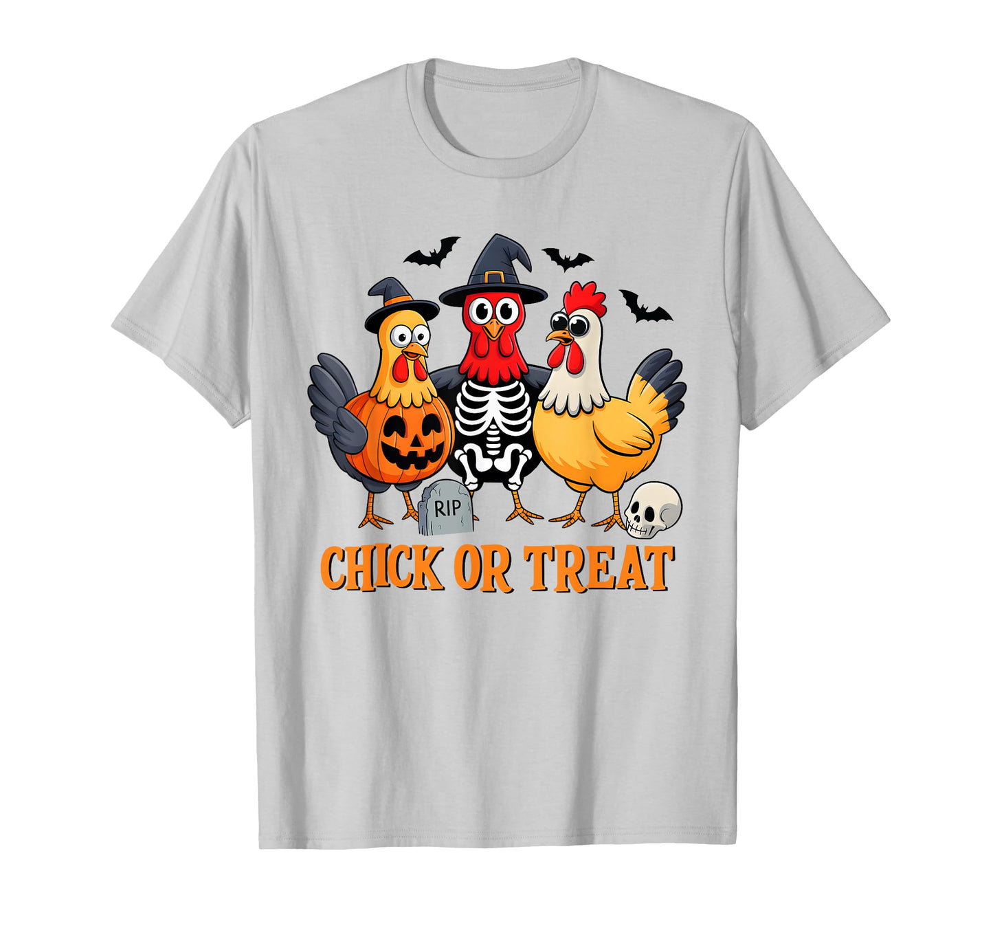 Chick Or Treat Funny Chicken Halloween Costume Chicken Lover T-Shirt