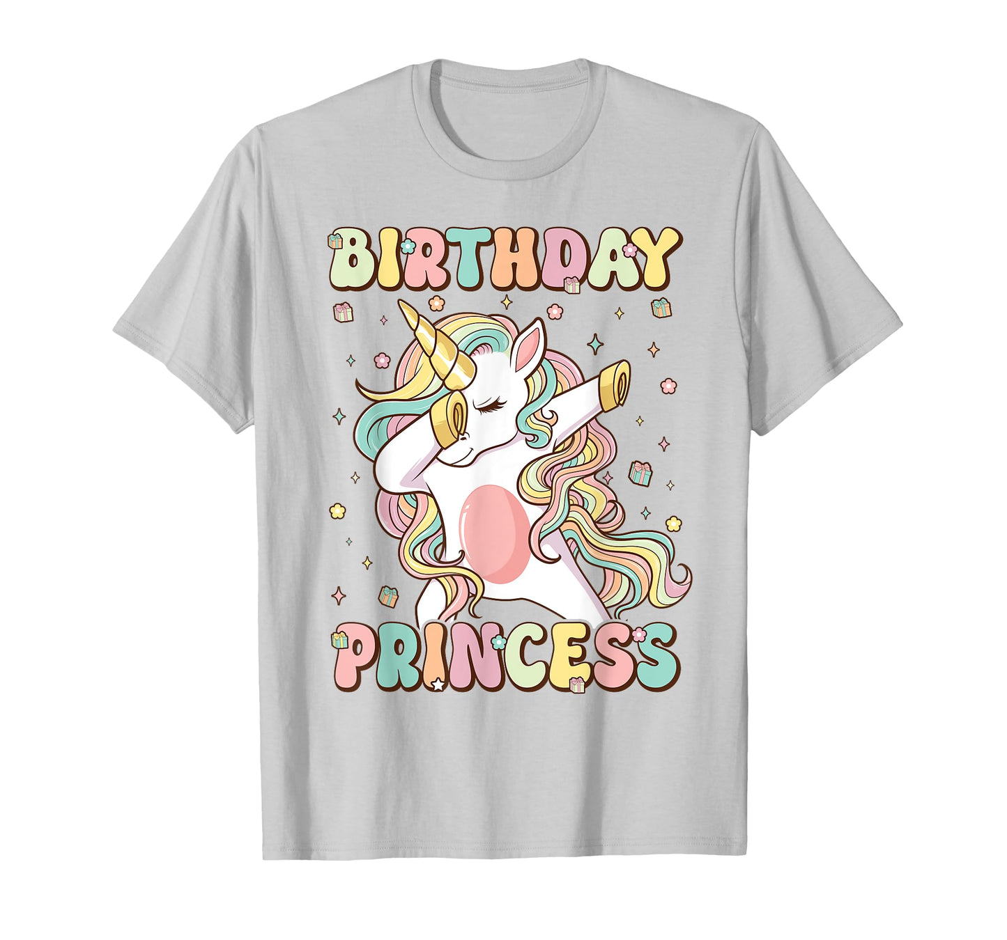 Birthday Princess Unicorn Birthday Girl T-Shirt