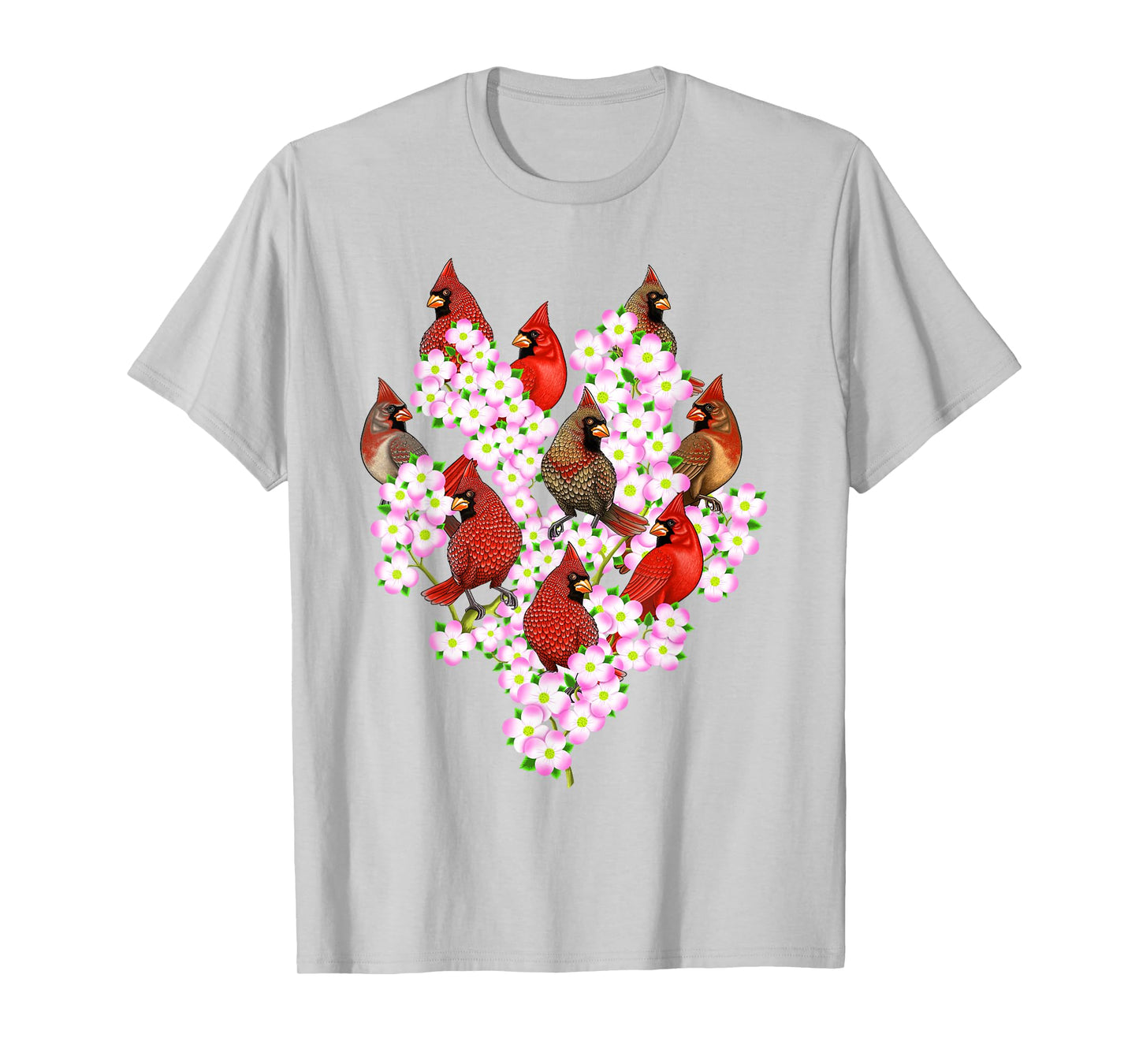 Red Cardinal Bird bird watchers T-Shirt