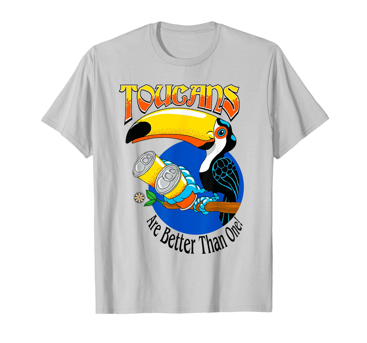 Toucans Are Better Than One Drinking Tee by 8 Pints Apparel T-Shirt