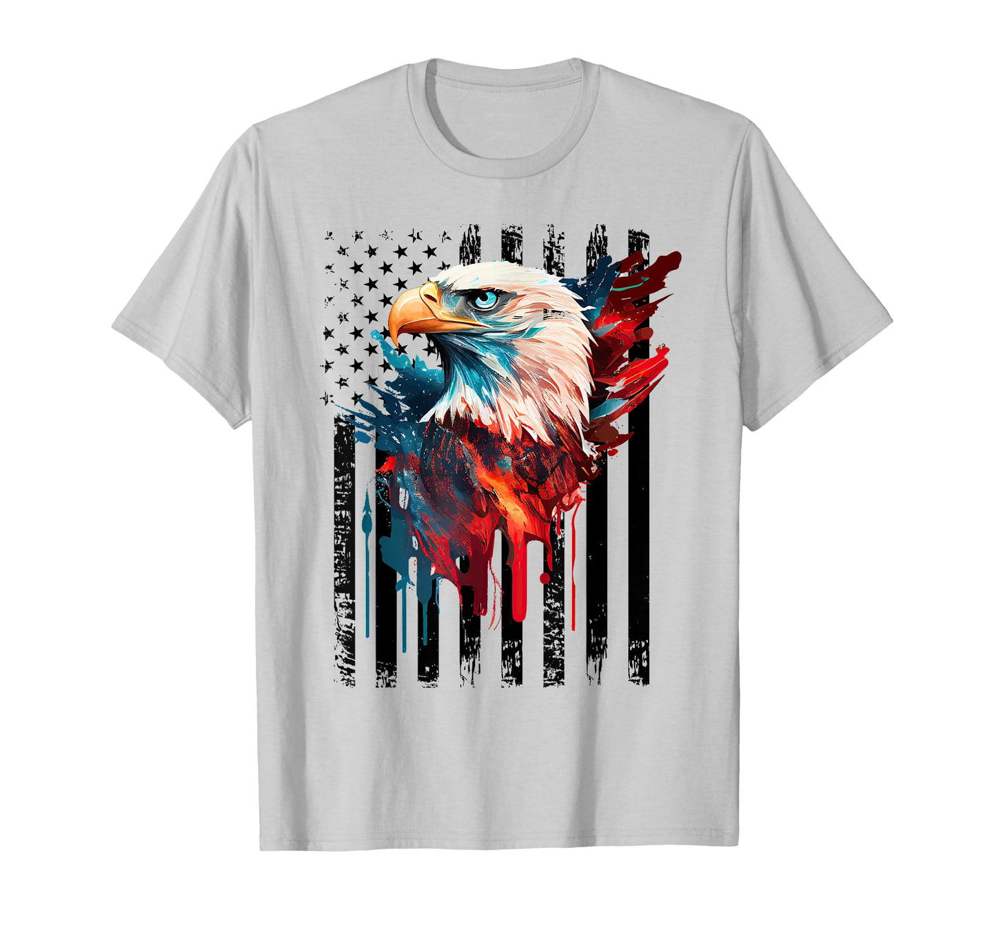 American Flag Eagle Shirt Men Kids Patriots America Eagles T-Shirt