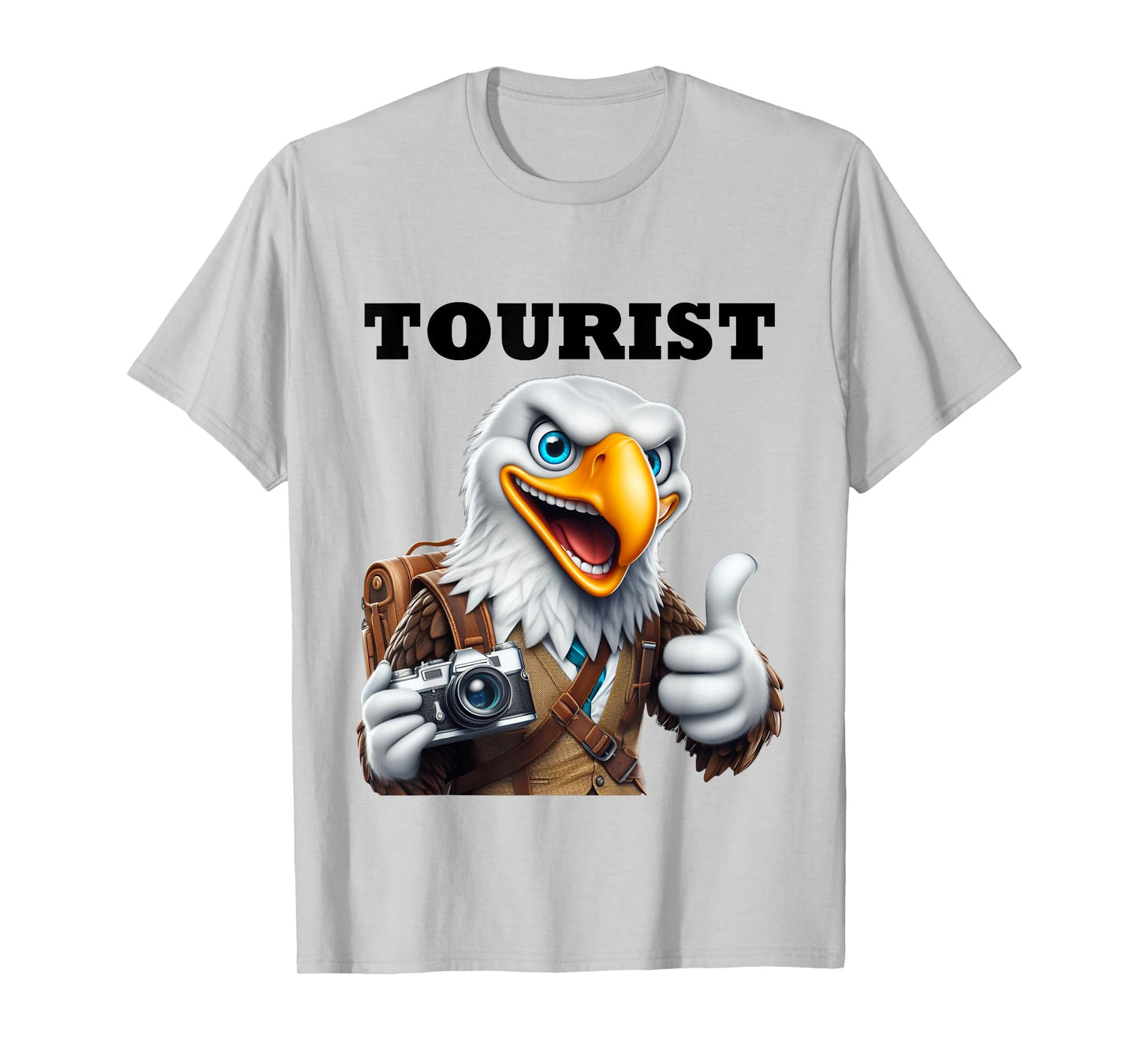 Tourist Eagle Family Men Women Boys Girls Child Kids Adult T-Shirt
