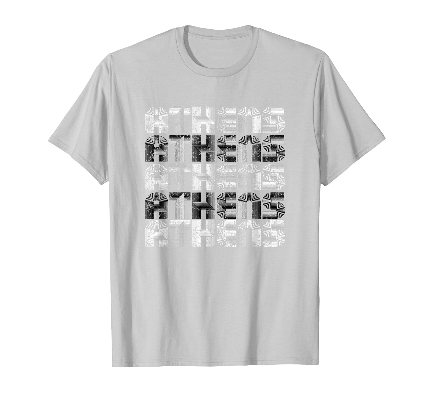 Athens Georgia Retro Vintage Weathered T-Shirt