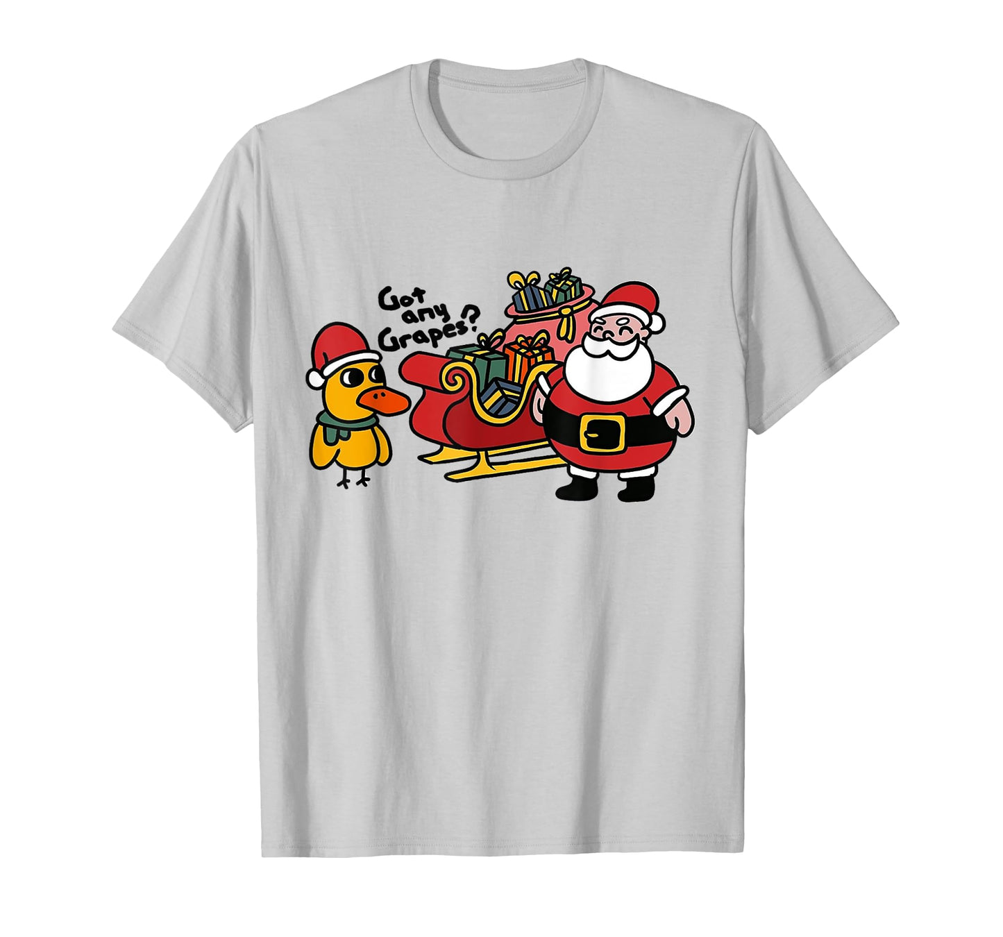 Ice Fresh Lemonade Got Any Grapes Duck Funny Christmas Gifts T-Shirt