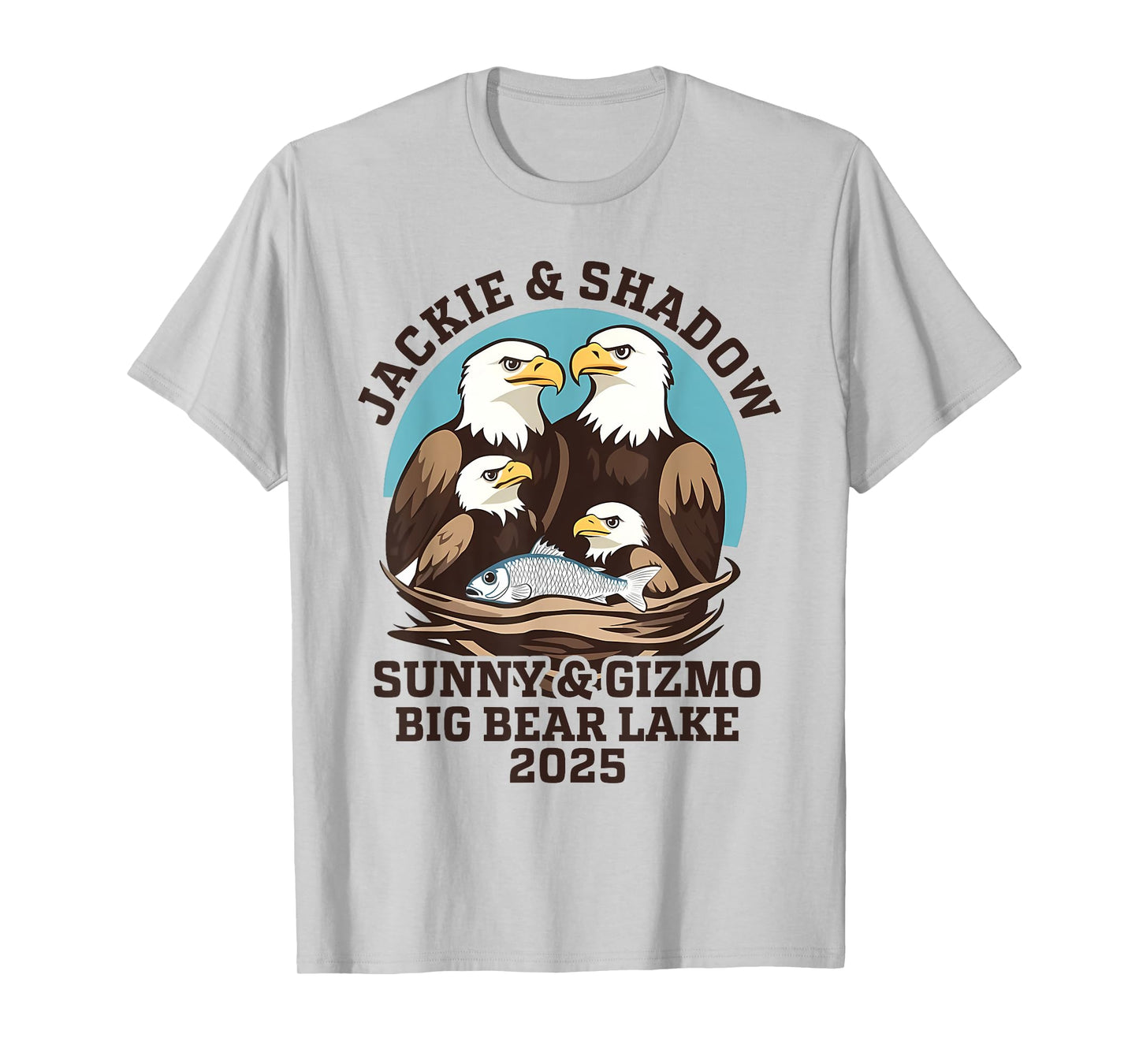 Jackie And Shadow Sunny And Gizmo Big Bear Lake 2025 T-Shirt