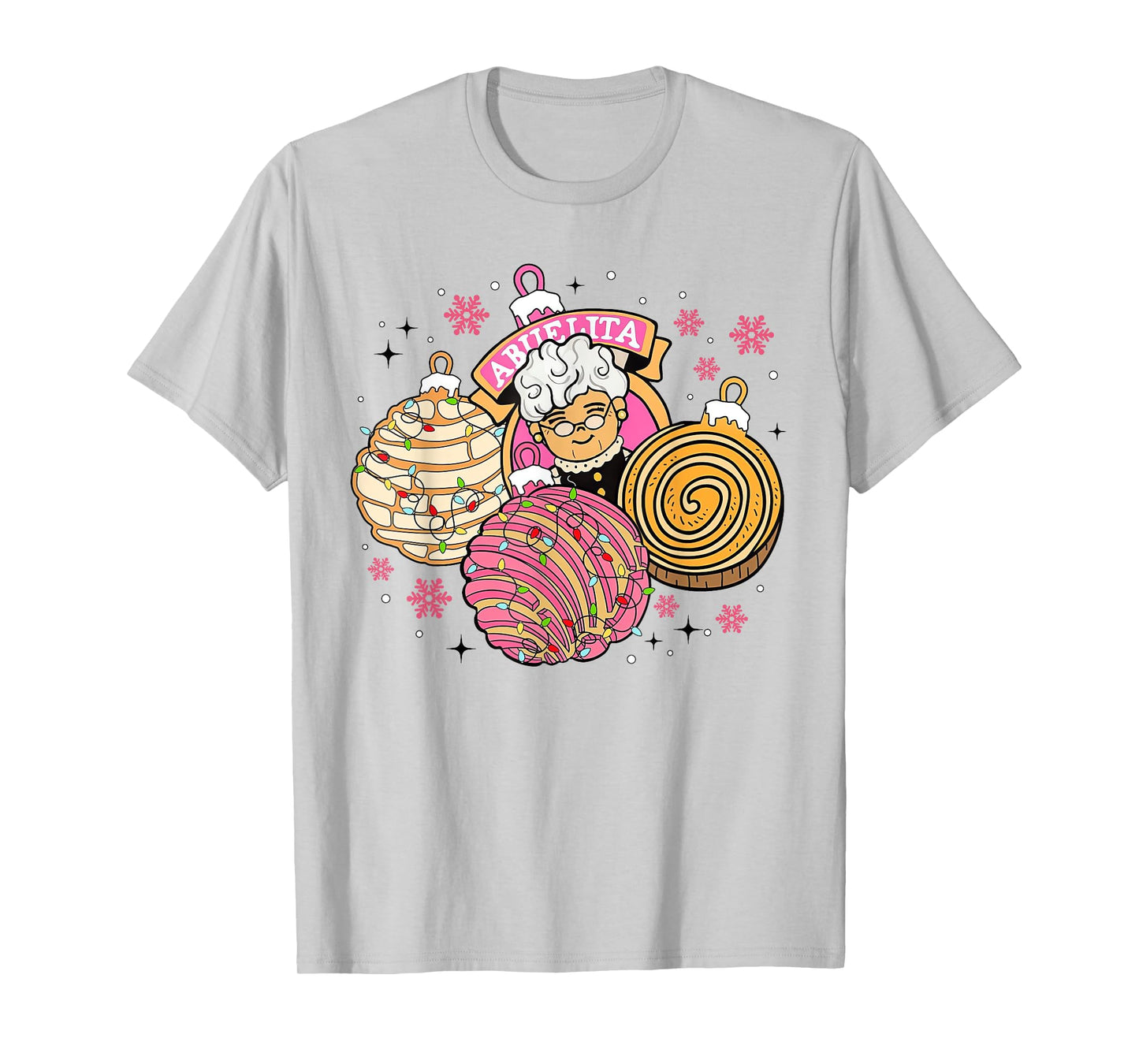 Grandma Abuelita Pan Dulce Season Mexican Xmas T-Shirt