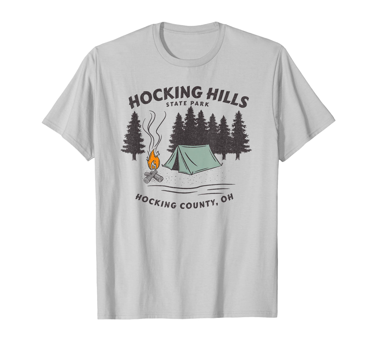 Retro Hocking Hills State Park Souvenir T-Shirt