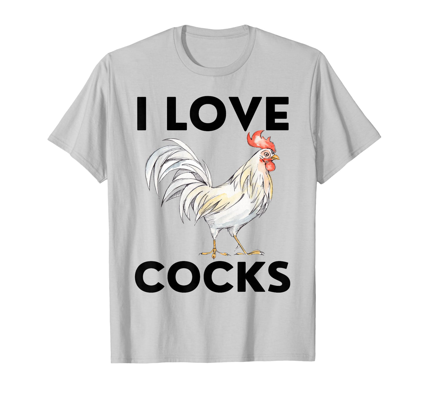 Yes I Talk To Chickens Farmer Life Chicken Lover I Love Cock T-Shirt