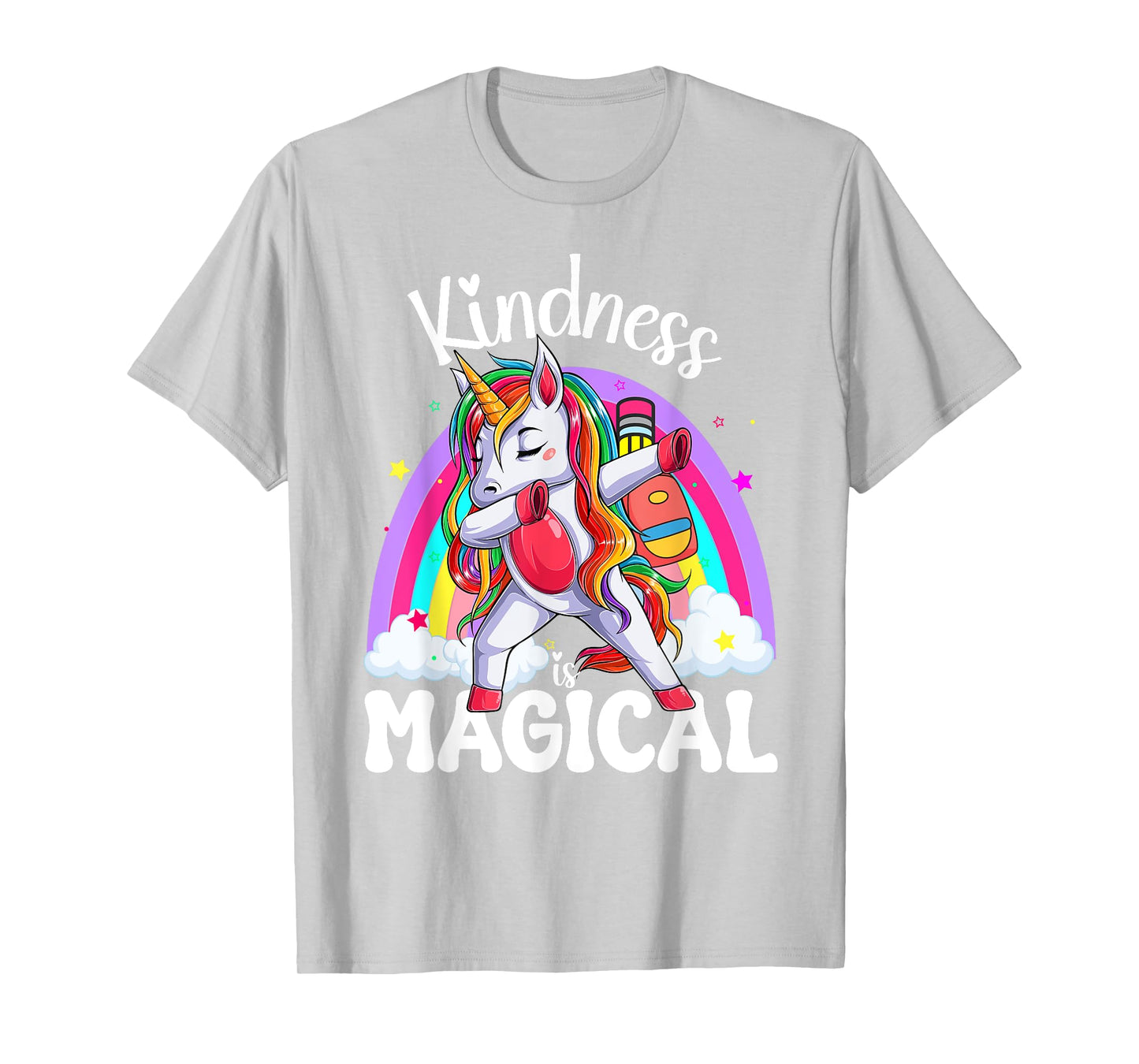 Groovy Unity Day Orange Kindness is Magical Unicorn Kids T-Shirt