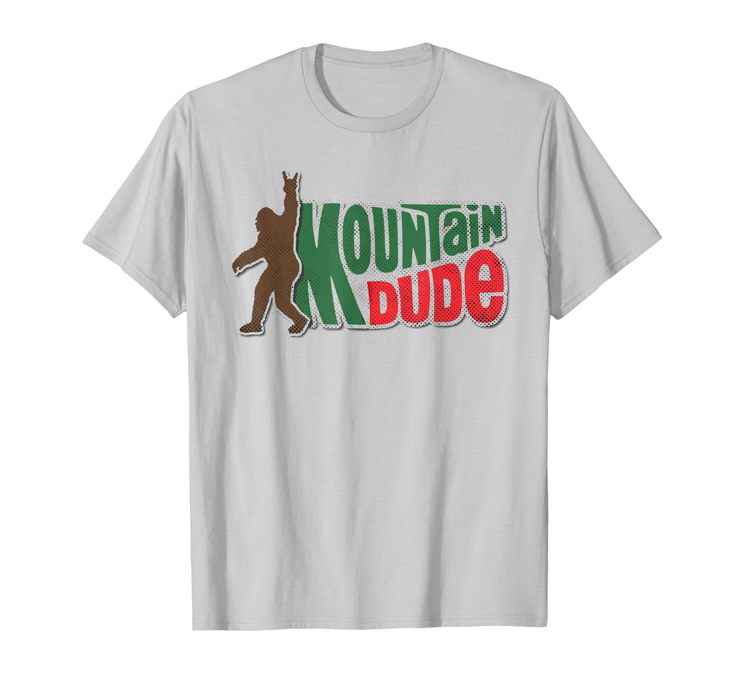 Mountain Dude Funny Bigfoot Sasquatch Hiking Gift T-Shirt