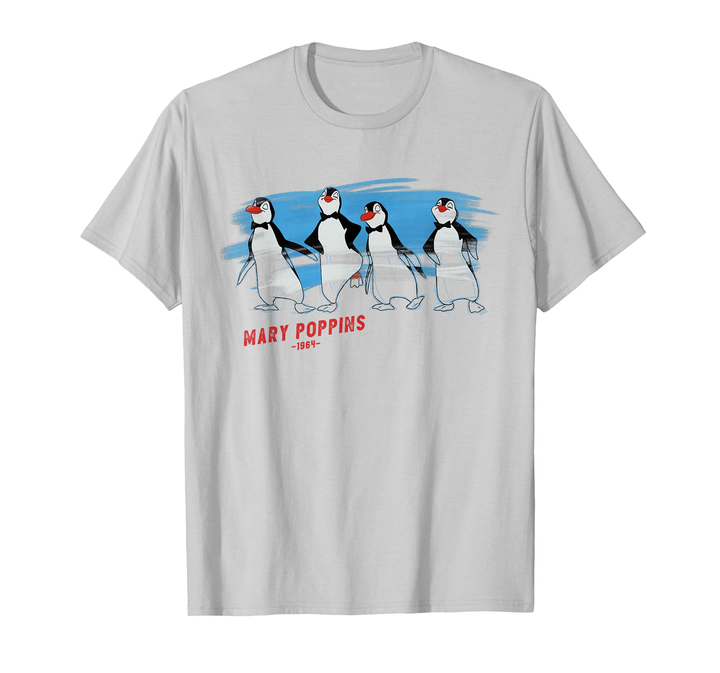 Disney Ink and Paint Penguin Waiters from Mary Poppins 1964 T-Shirt