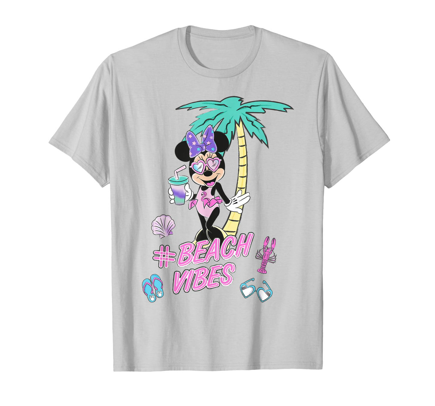 Disney - Minnie Mouse Unicorn Beach Vibes T-Shirt