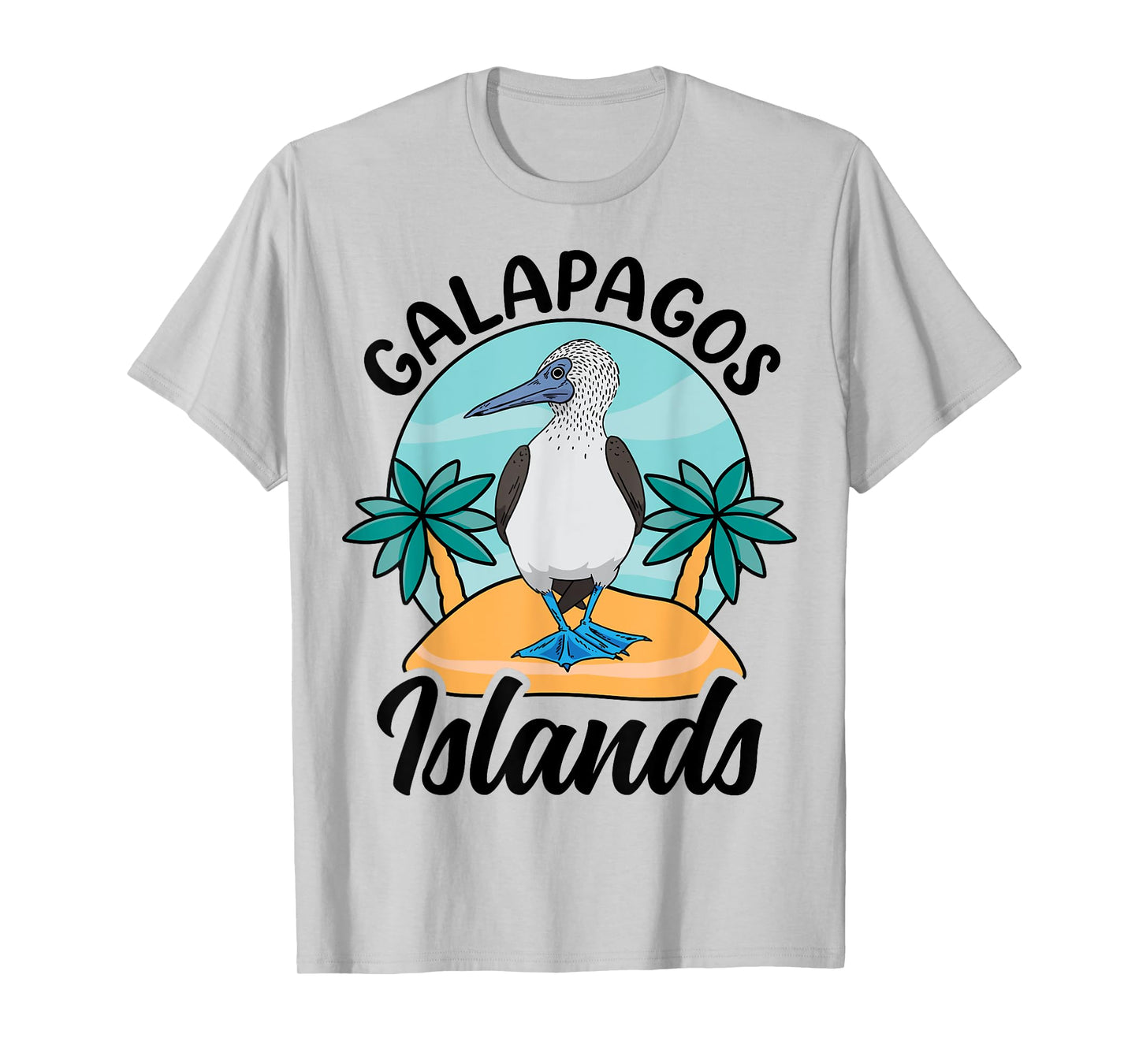 Galapagos Islands Blue Bird Seabird Lover T-Shirt