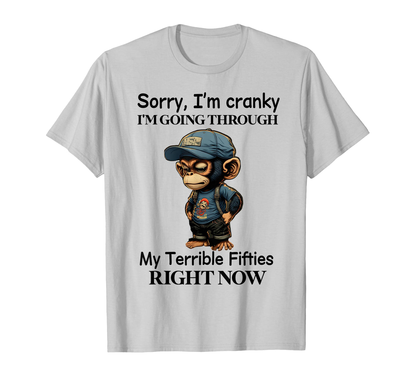 Sorry I'm cranky I'm going through my terrible fifties right T-Shirt