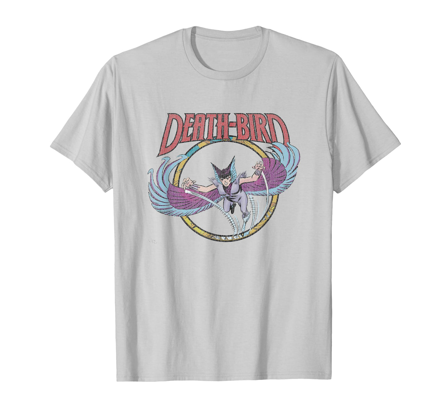 Marvel X-Men Death-Bird Retro Comic Book Portrait Vintage T-Shirt