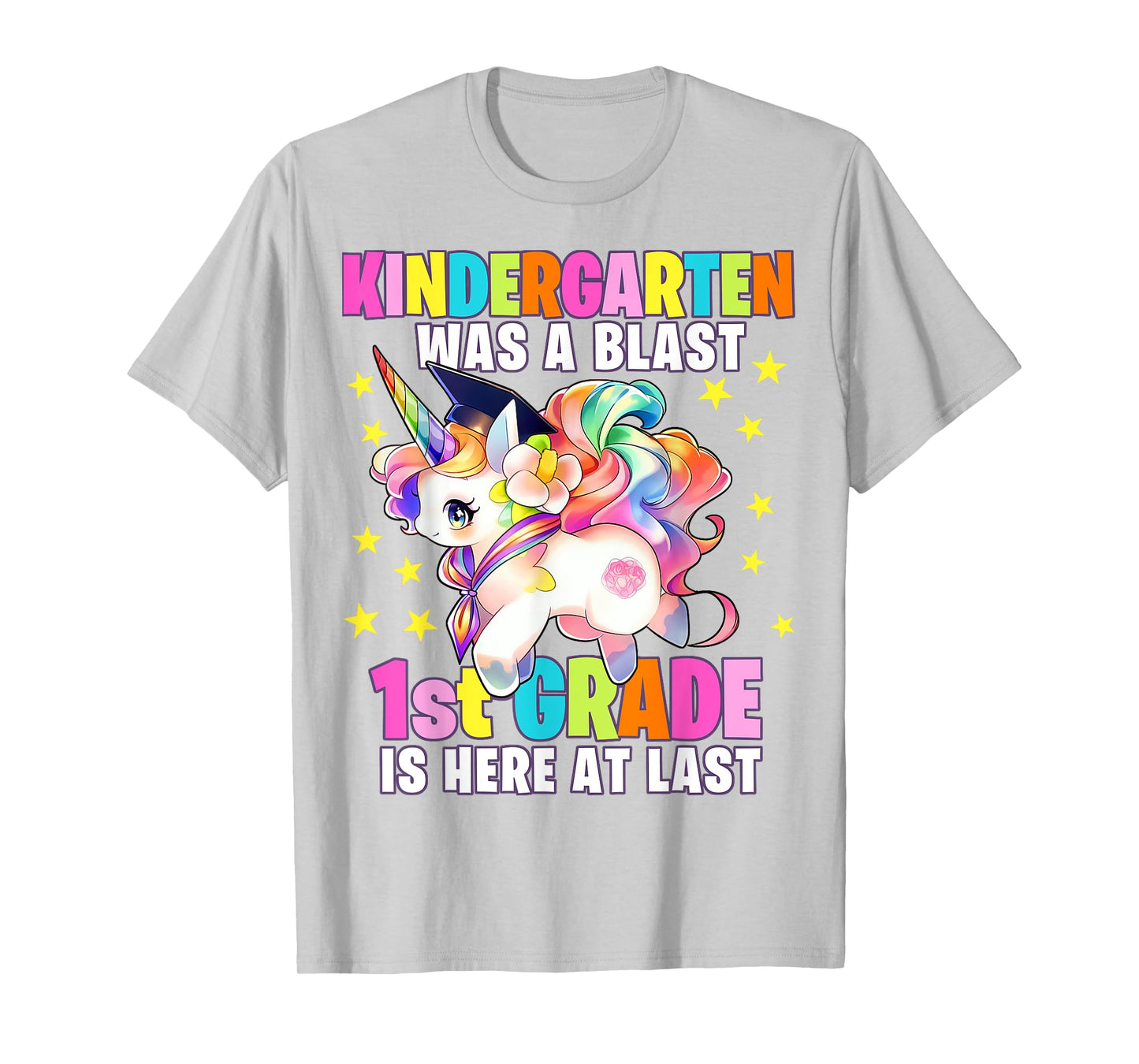 Kindergarten Graduation Unicorn Kindergarten Graduate Girls T-Shirt