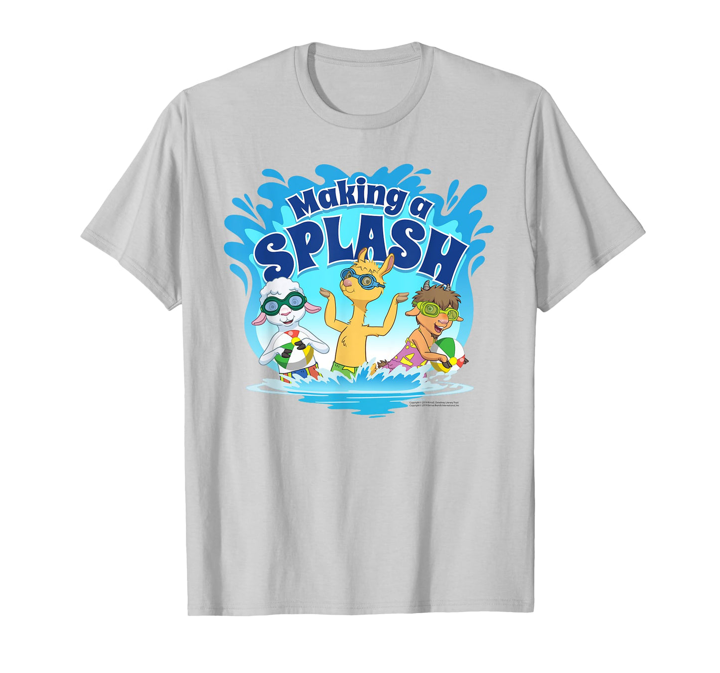 Llama Llama Netflix Pool Party "Making a Splash" Tee Shirt T-Shirt