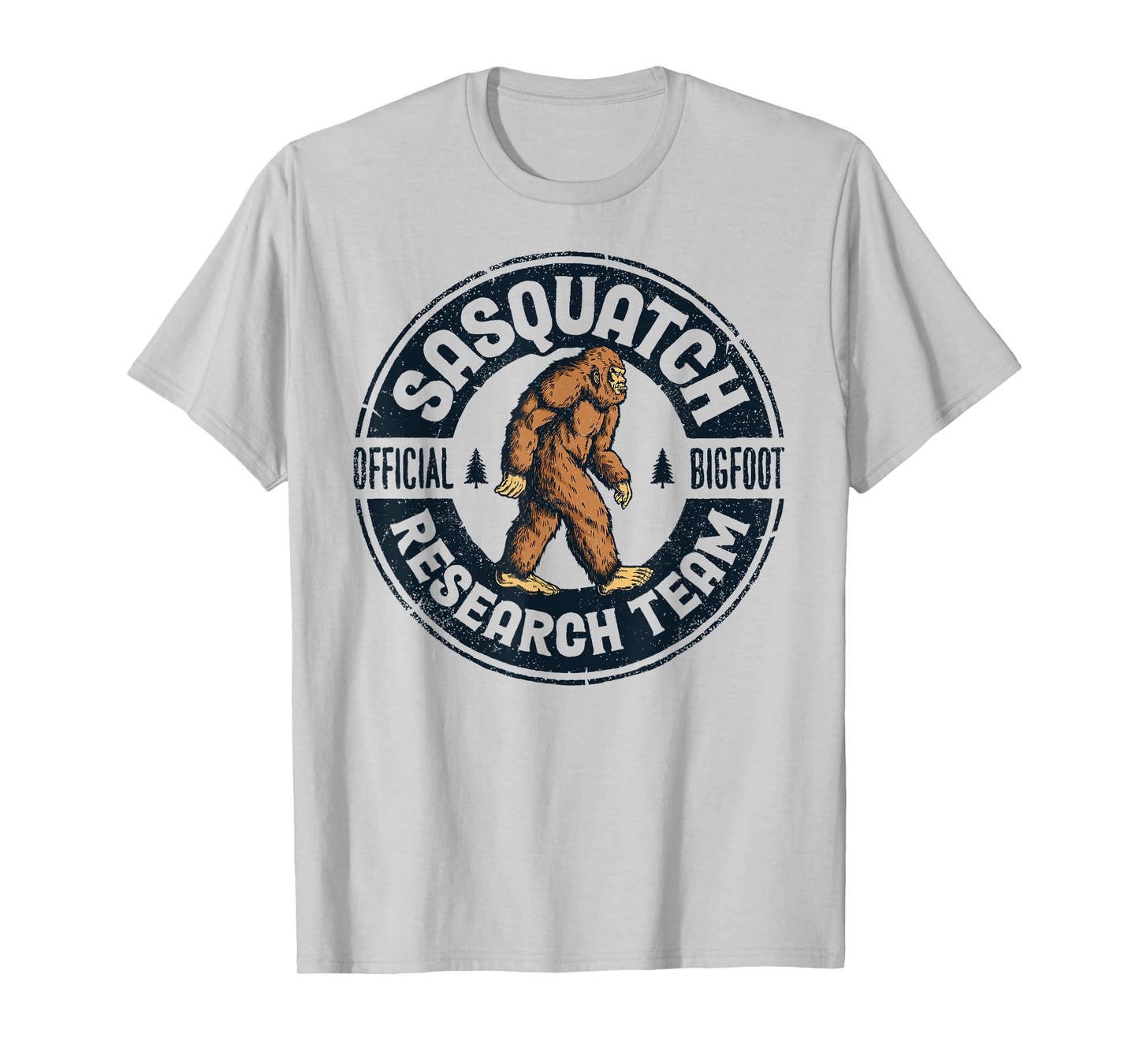 Bigfoot Research Team Retro Vintage Sasquatch Men Women T-Shirt