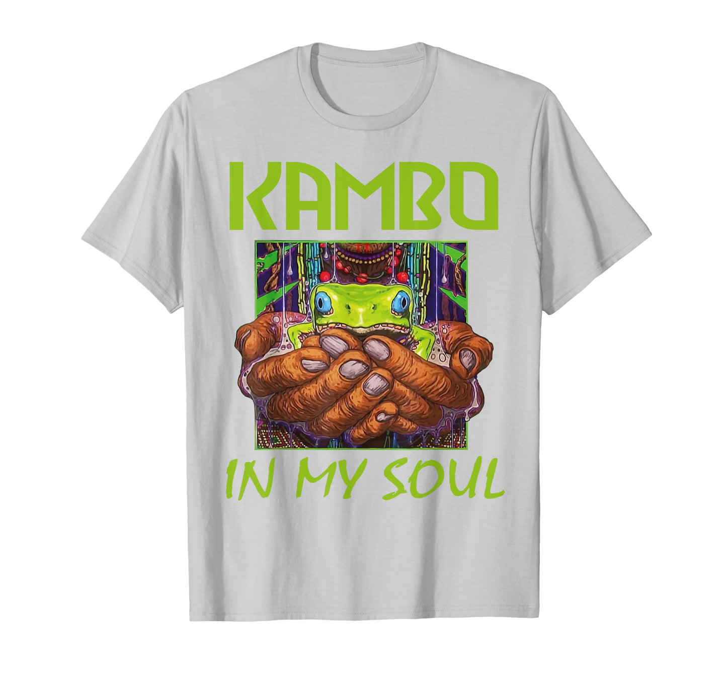 Kambo In my Soul Kambo Ceremony Clothing | Sapo Frog T-Shirt T-Shirt