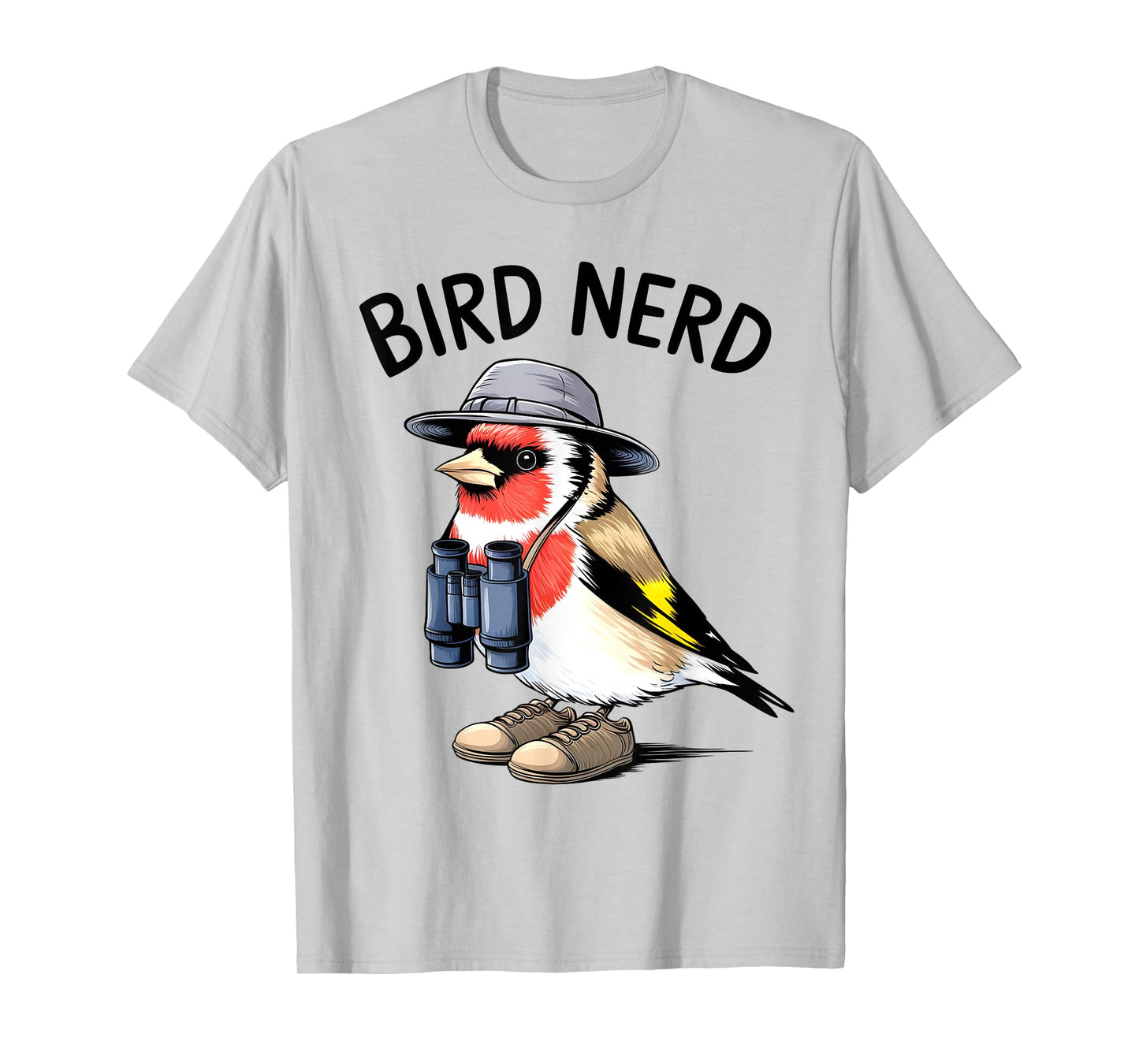 Bird Nerd Binoculars Hat Funny Birdwatching T-Shirt