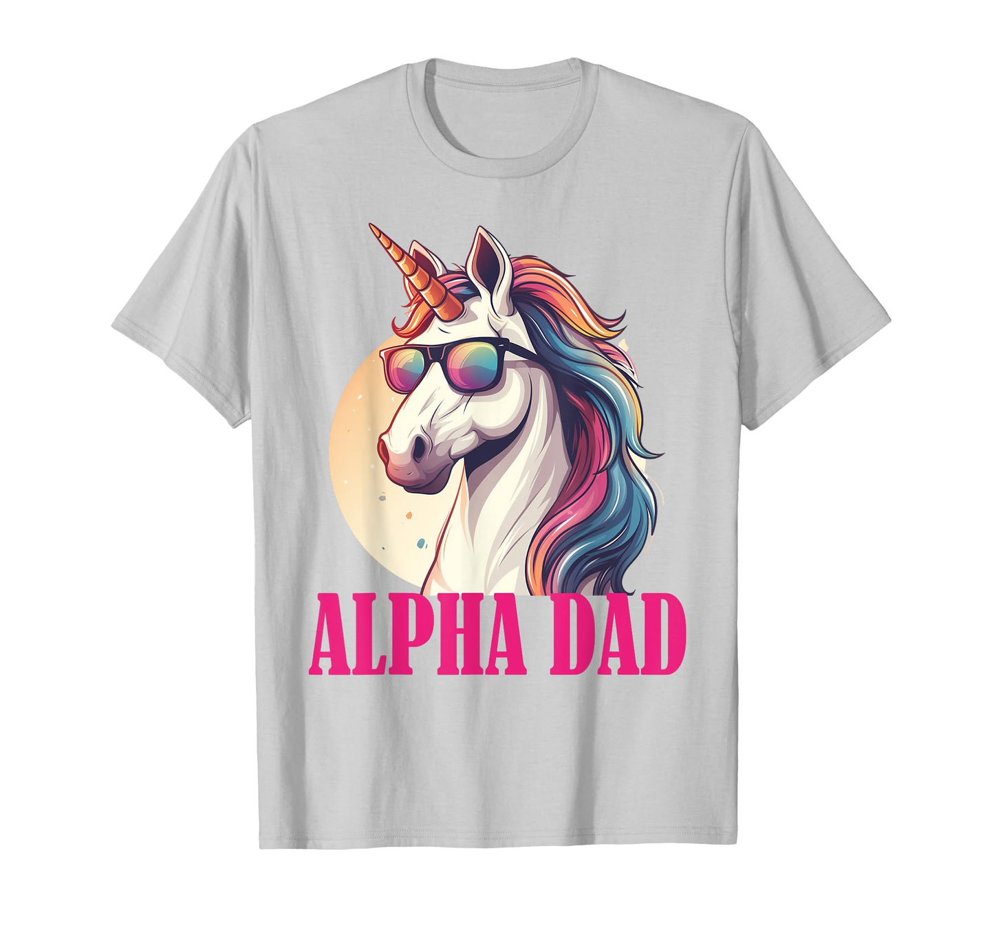 Funny Unicorn Dad Laufey Men Father's Day Christmas Husband T-Shirt