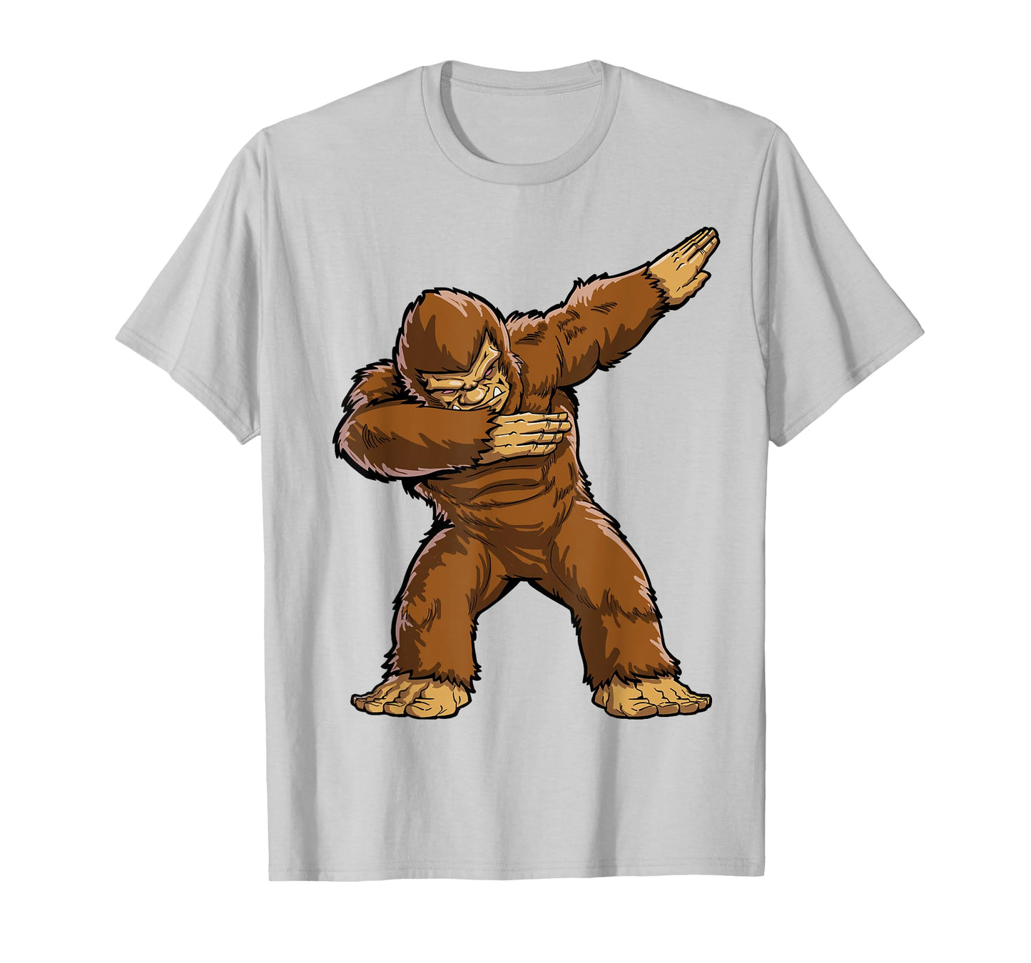 Dabbing Bigfoot Funny Sasquatch Boys Men Dab Dance Monster T-Shirt