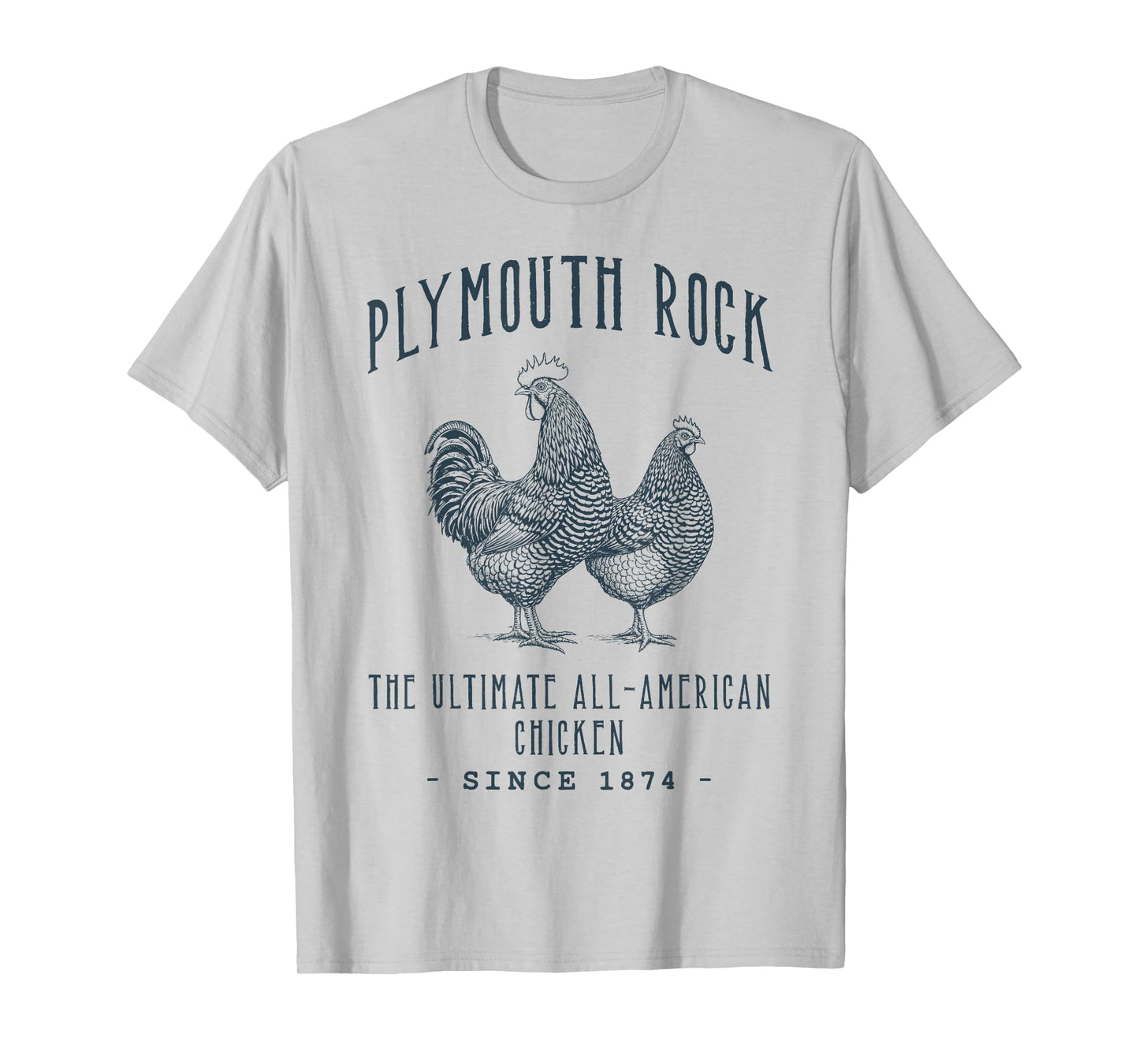 PLYMOUTH ROCK CHICKEN VINTAGE POULTRY T-Shirt