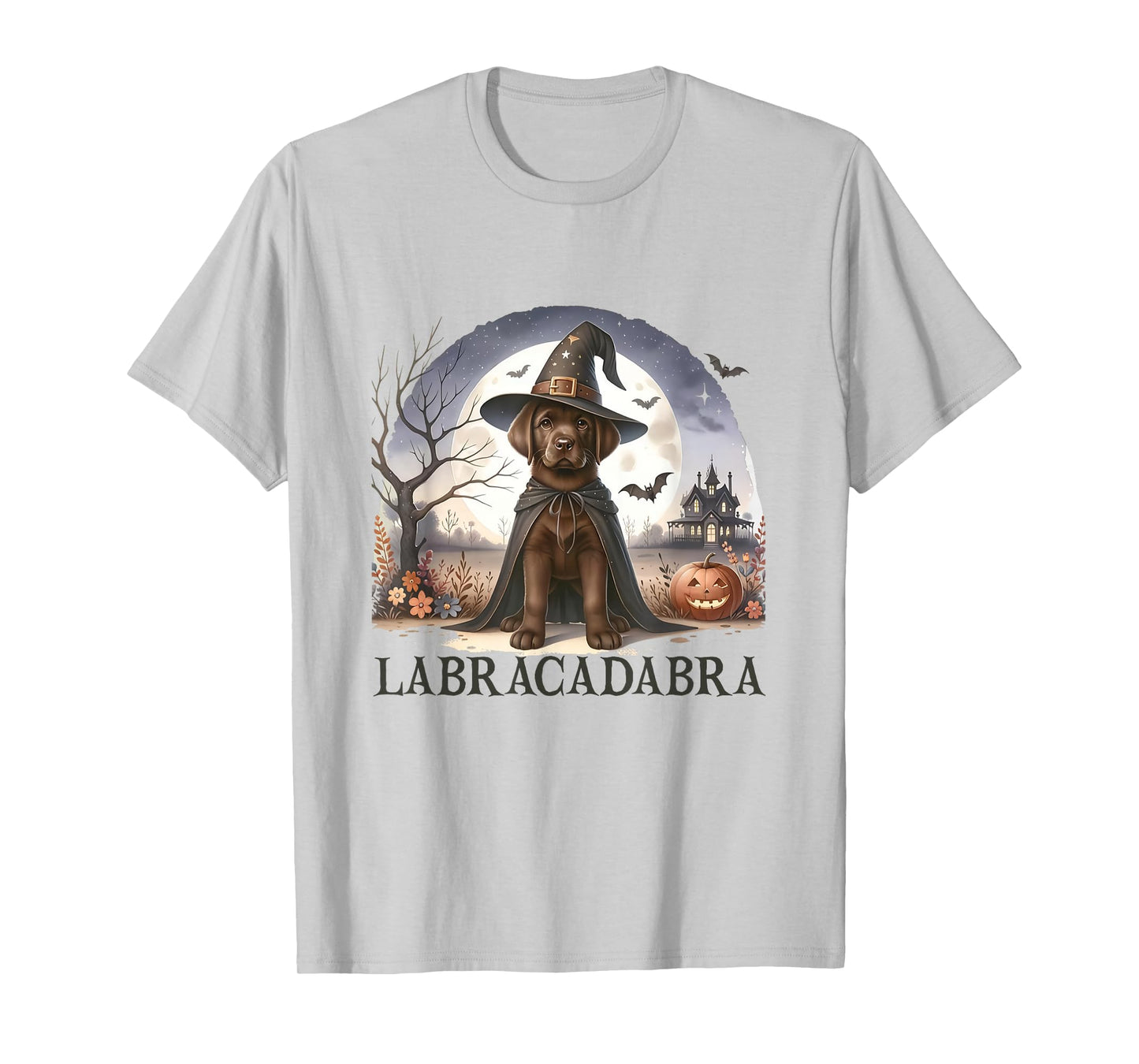Cute Labrador Dog Magician Labracadabra Men Women Kids T-Shirt