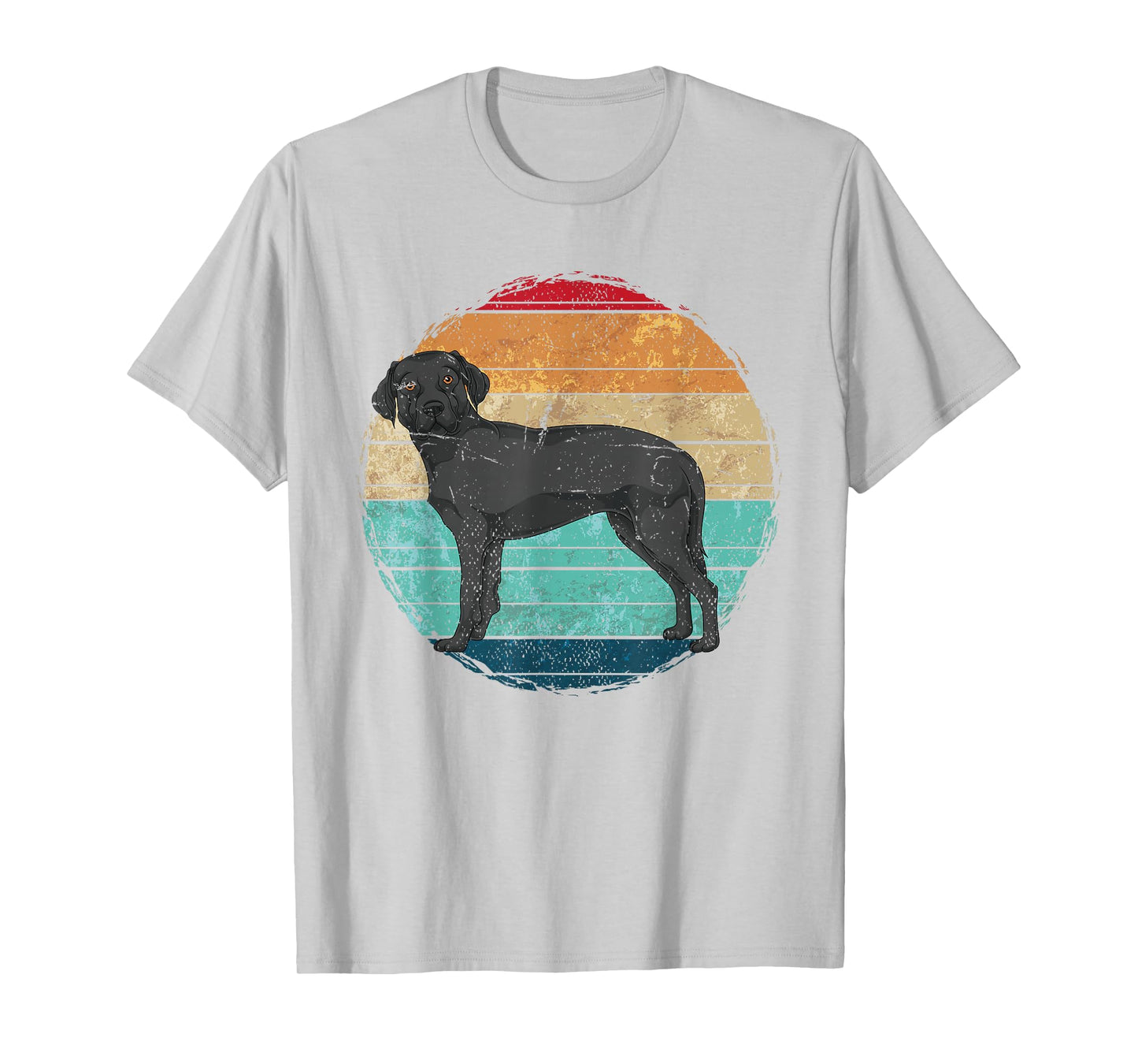 Retro Black Lab T-Shirt