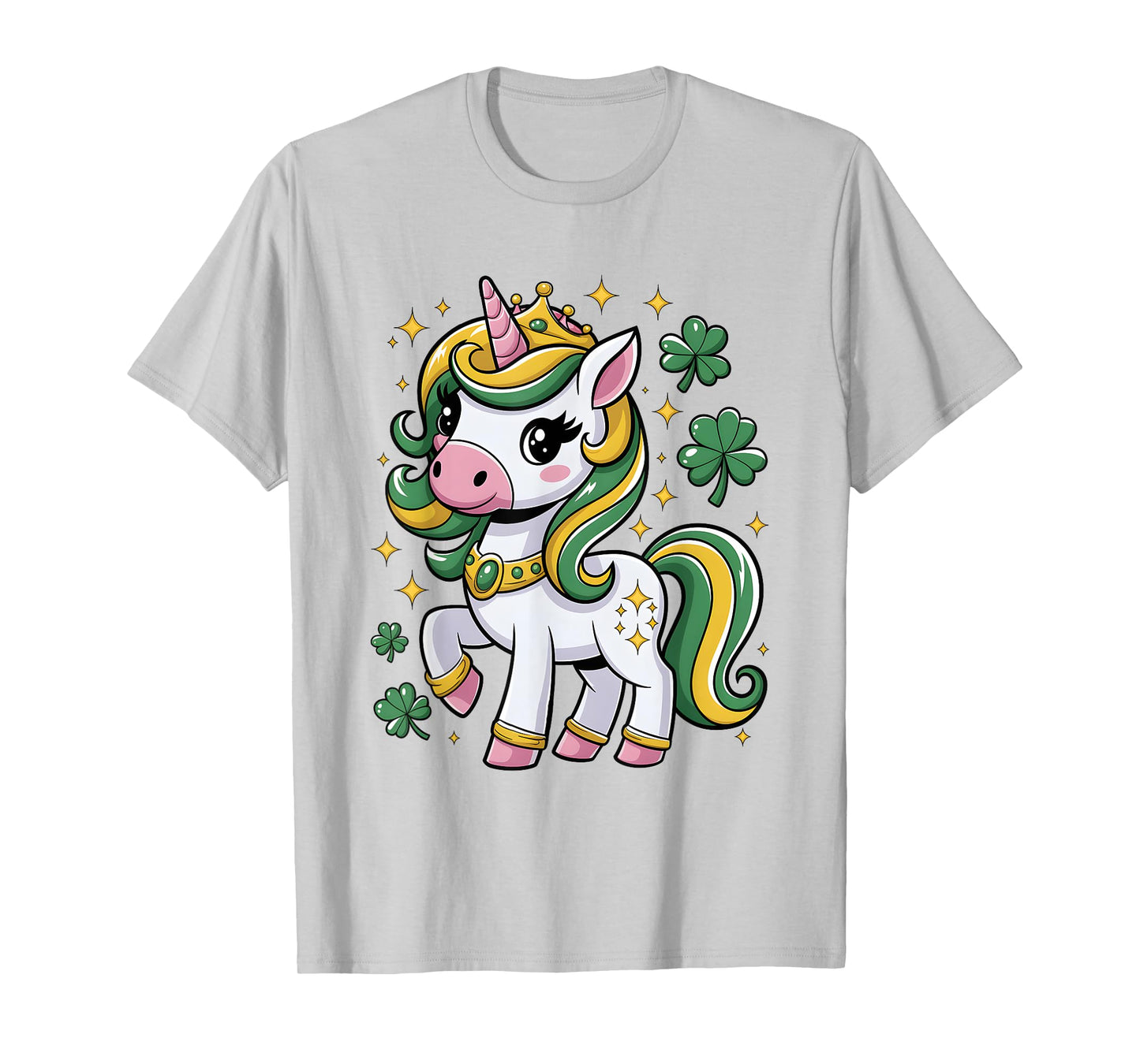 St Patricks Day Girls Kids Toddler Irish Unicorn Lepricorn T-Shirt