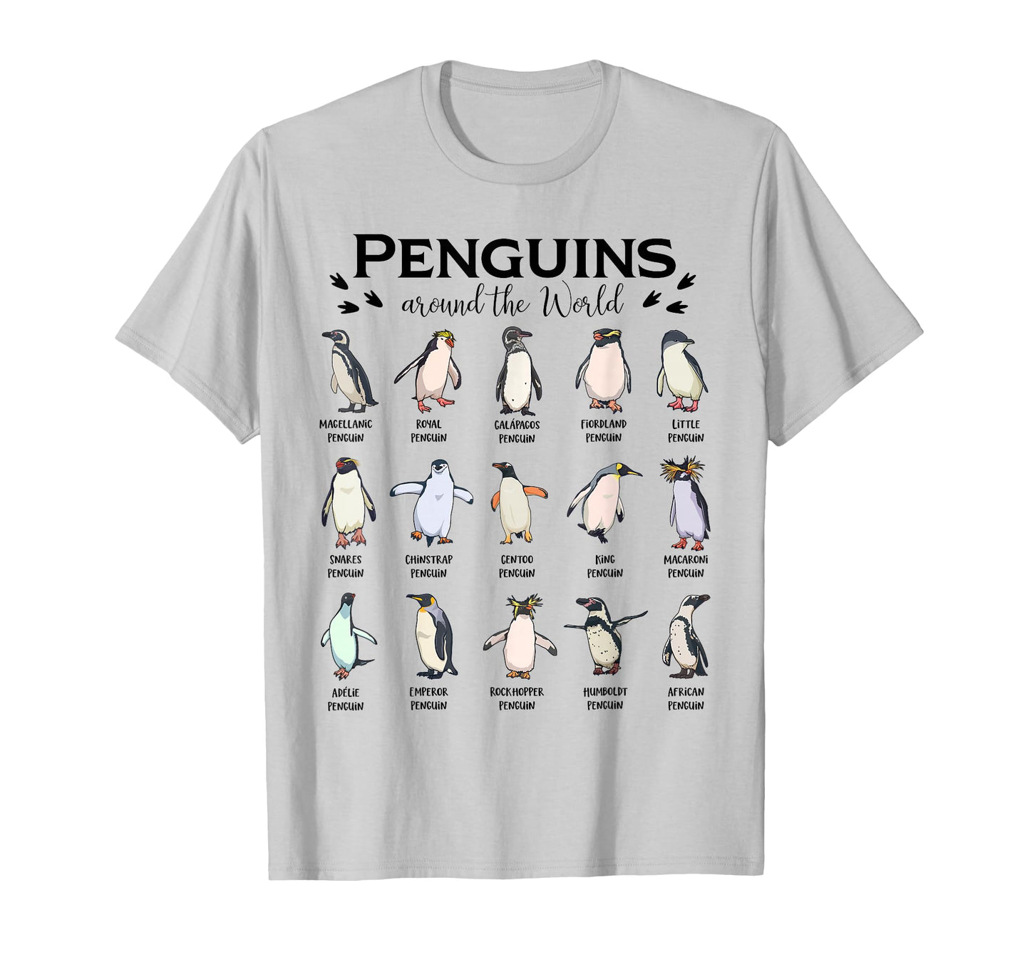 Penguin - Types of penguins T-Shirt