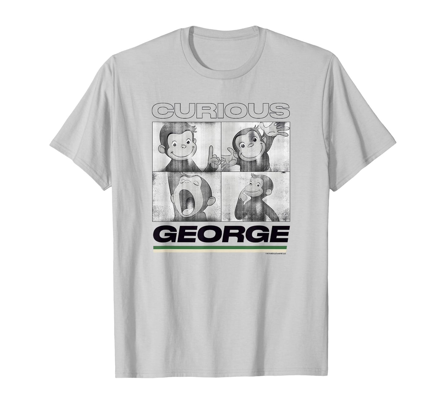 Curious George Vintage George Photo Box Up T-Shirt