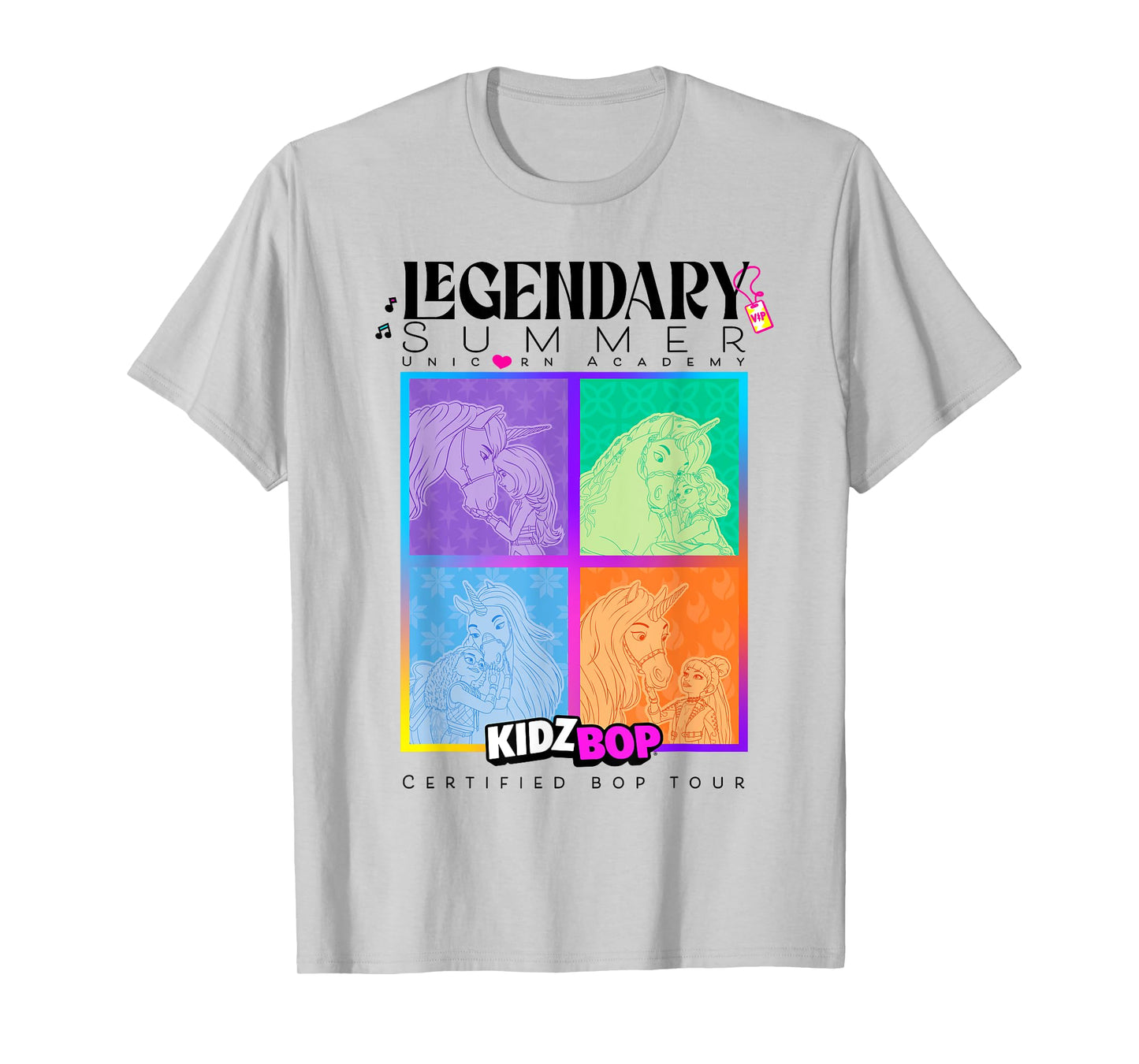 KIDZ BOP x Unicorn Academy Legendary Summer Tour T-Shirt