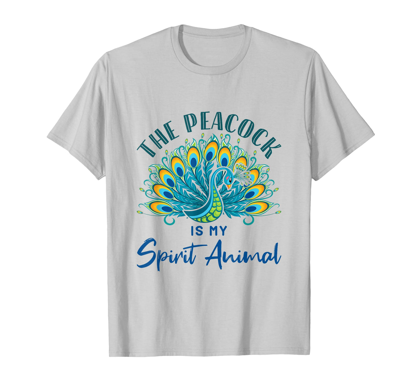 Peacock Lover Spirit Animal Birds T-Shirt