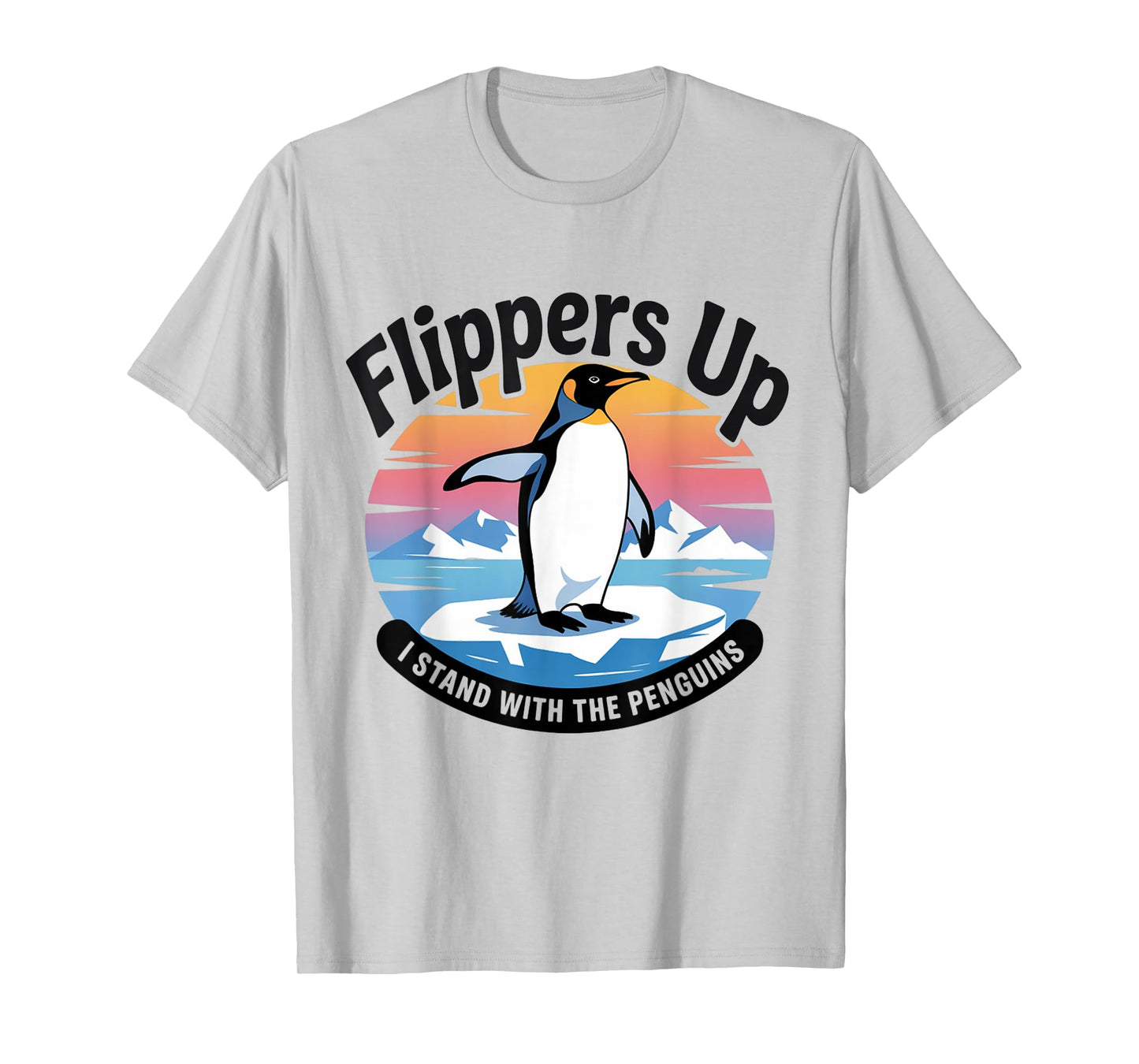 Funny Resist Penguins Protest Against Tariffs T-Shirt