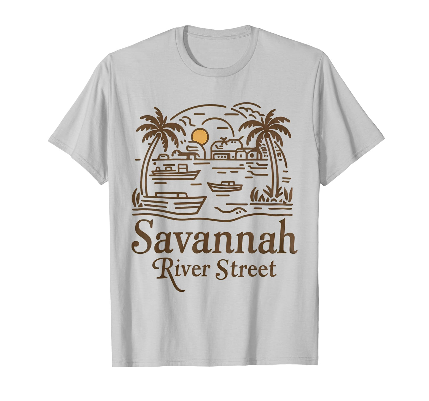 Savannah River Street Georgia Souvenir T-Shirt