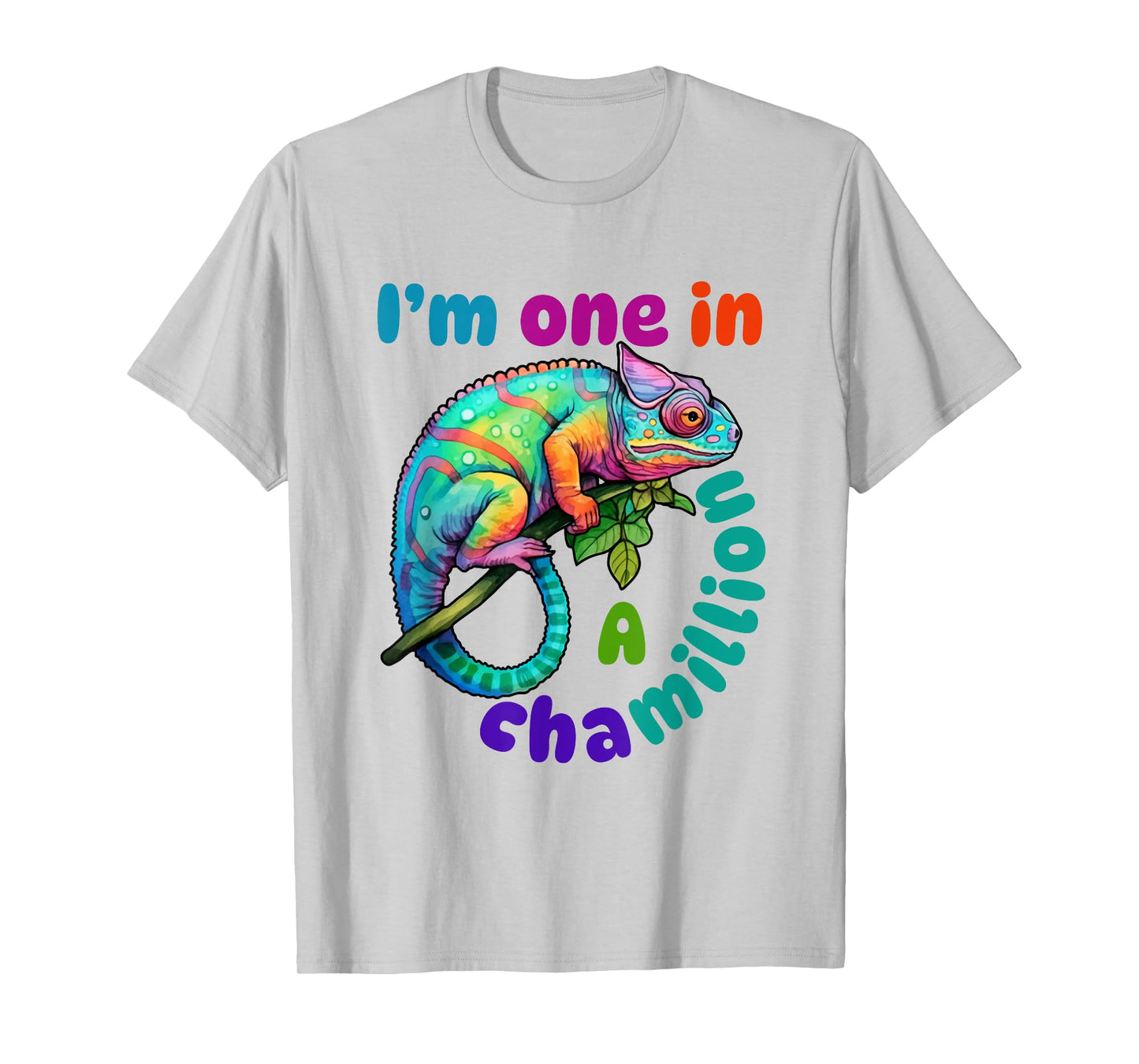 Chameleon Cute Lizard Saying Pun Kids Boys Toddlers T-Shirt