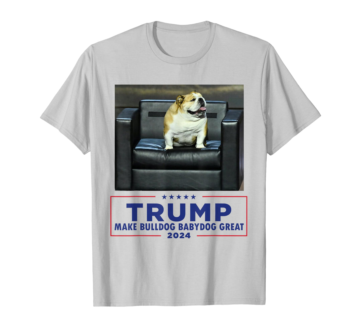 Bulldog Babydog West Virginia Jim Make Dog Great Funny T-Shirt