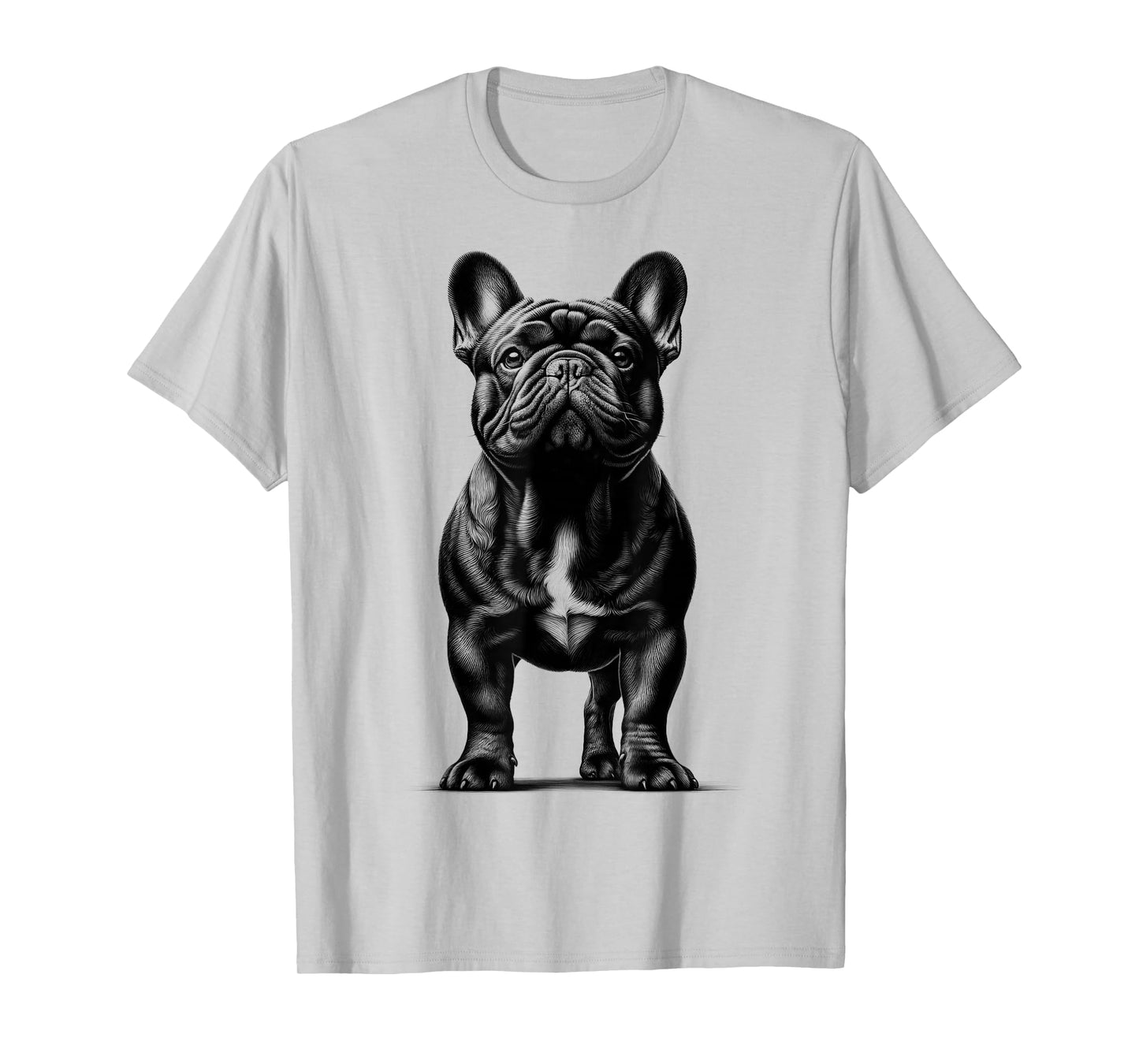Cute French Bulldog in Proud Pose T-Shirt