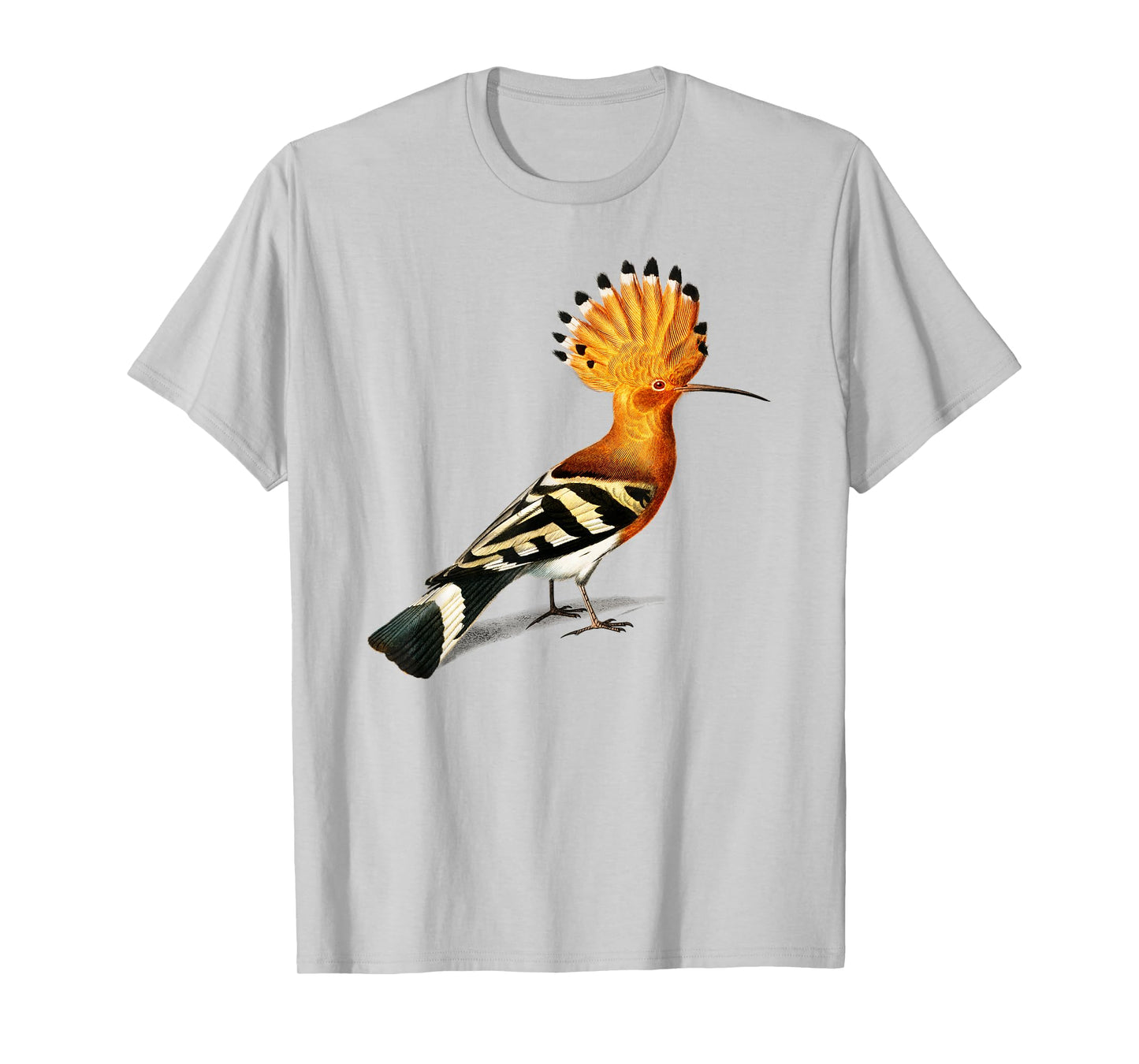 Vintage Hoopoes Bird Illustration For Men And Women T-Shirt