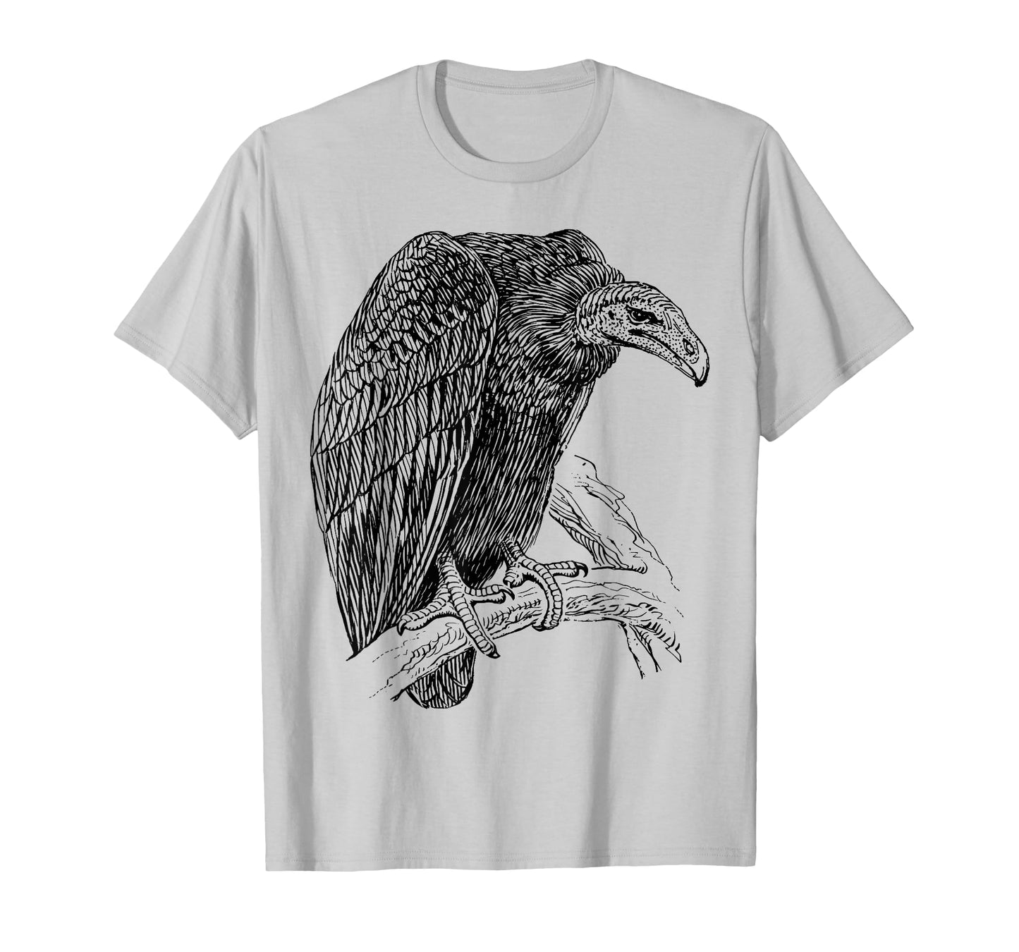 Turkey Vulture Bird Perched T-Shirt