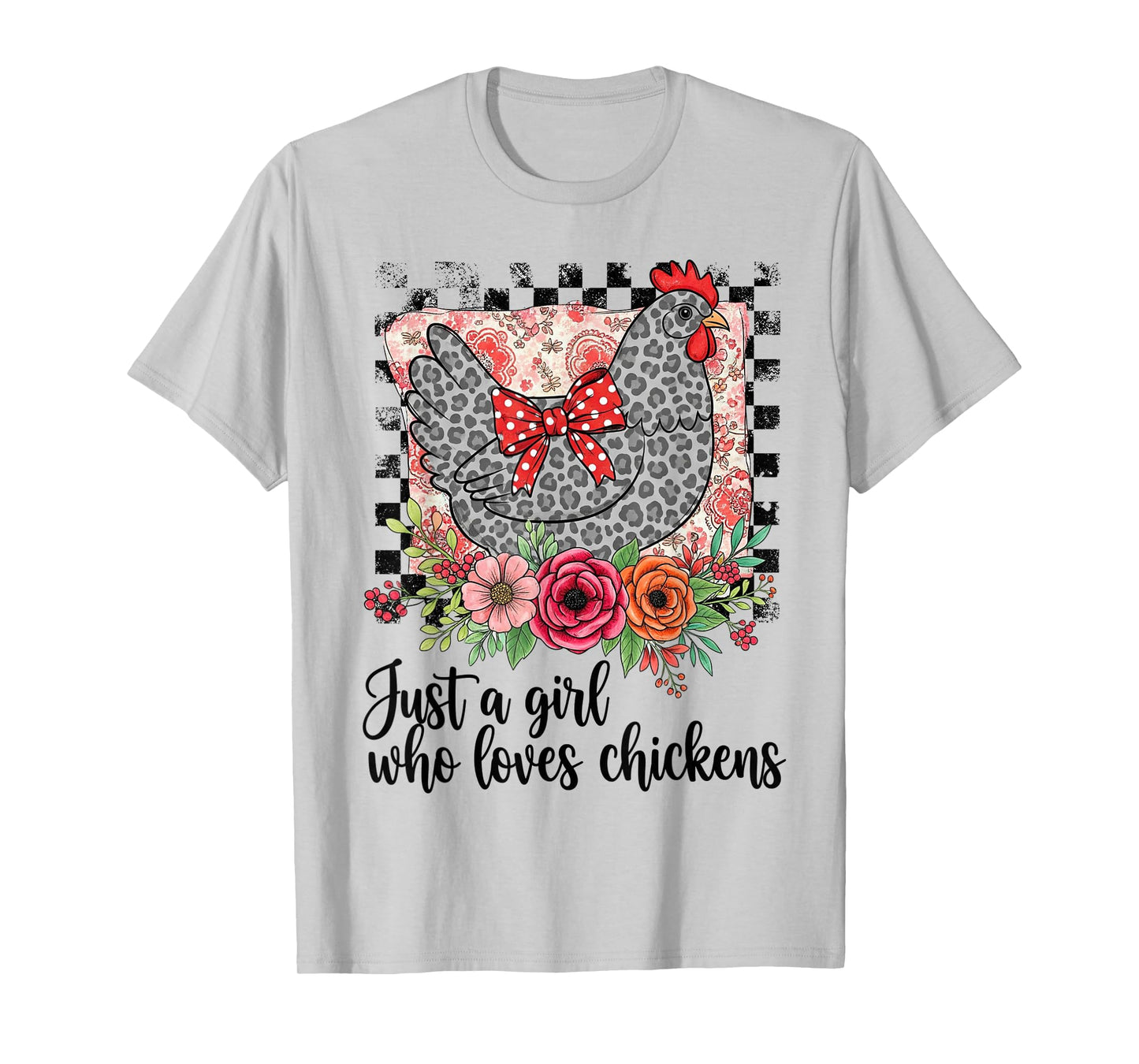 Funny Just A Girl Who Loves Chickens thanksgiving T-Shirt