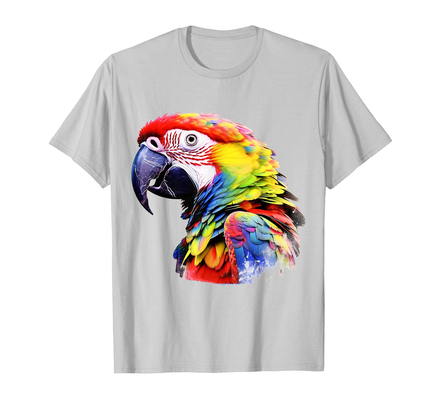 Parrot Lover Artwork | Animal Motif Parrot T-Shirt